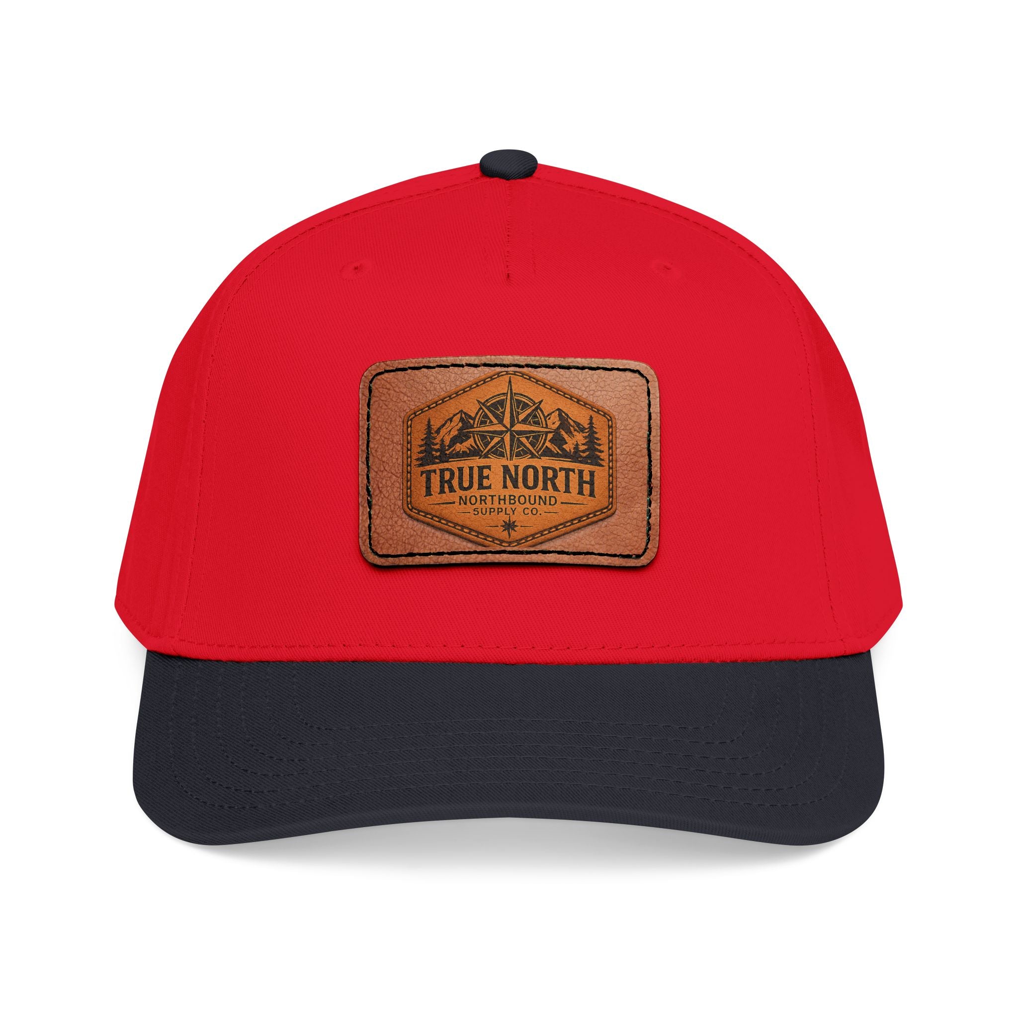 HP-001 Signature True North Leather Patch Baseball Cap
