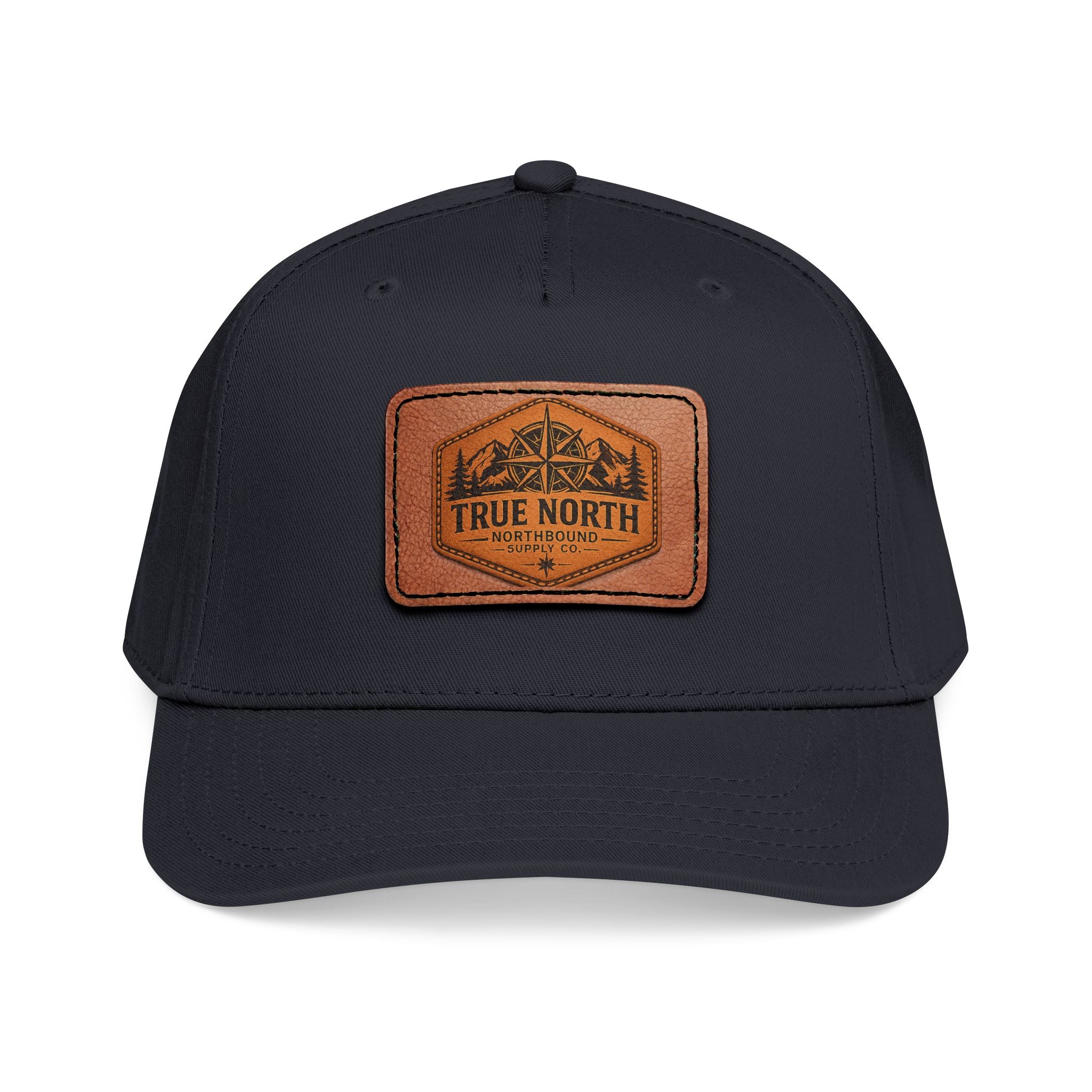HP-001 Signature True North Leather Patch Baseball Cap