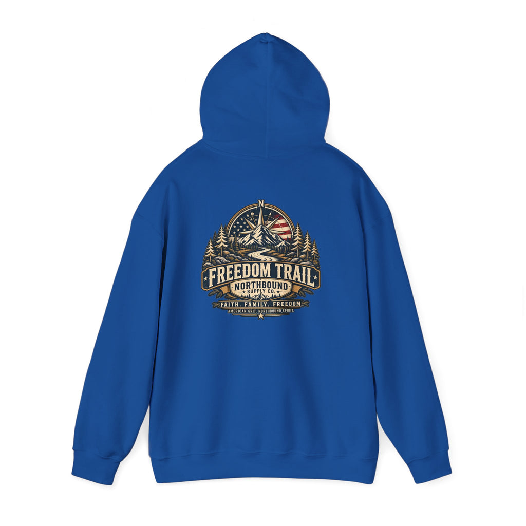 NH-004 Freedom Trail Hoodie — Northbound Supply Co. Patriotic