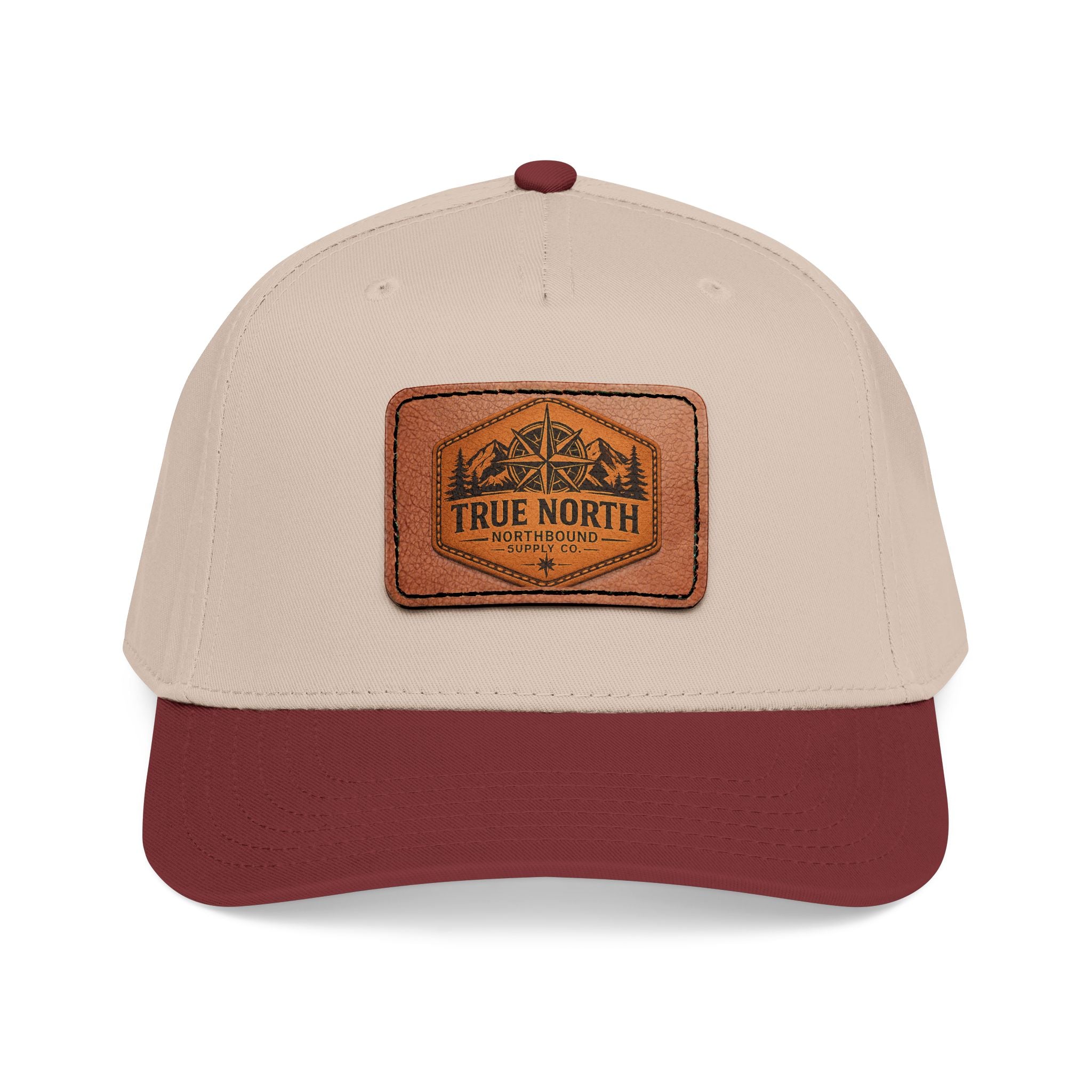 HP-001 Signature True North Leather Patch Baseball Cap