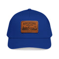 HP-002 Adventure Awaits Leather Patch Baseball Cap