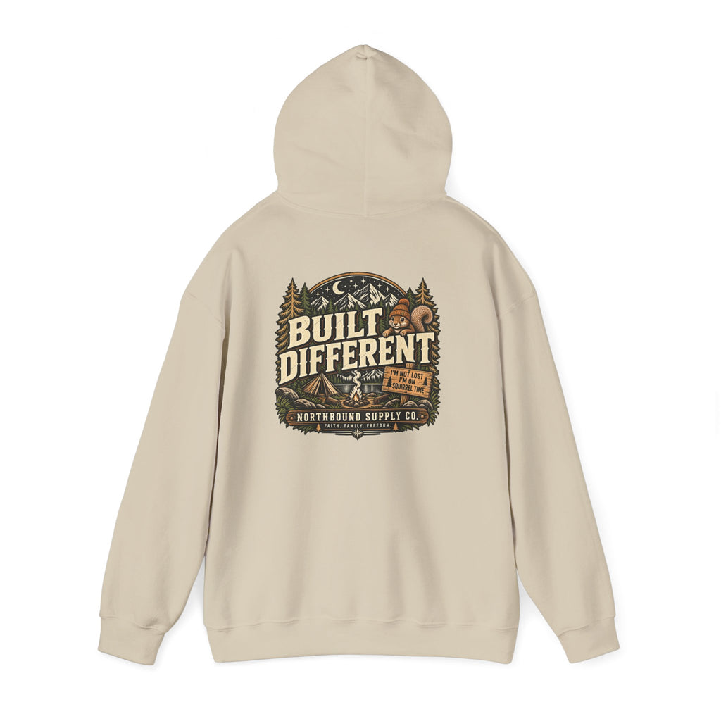 NH-002 Built Different Hoodie — Northbound Supply Co.