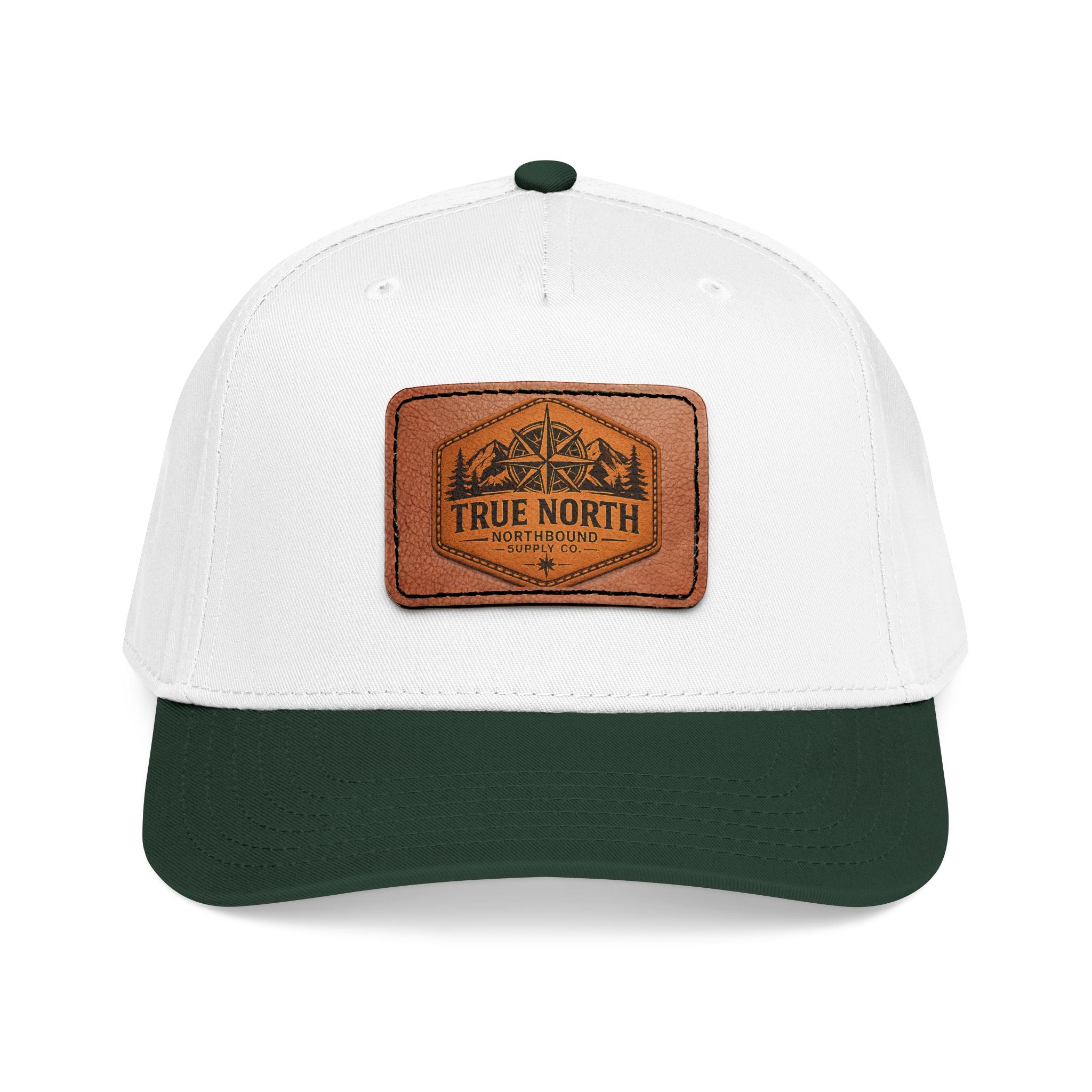 HP-001 Signature True North Leather Patch Baseball Cap