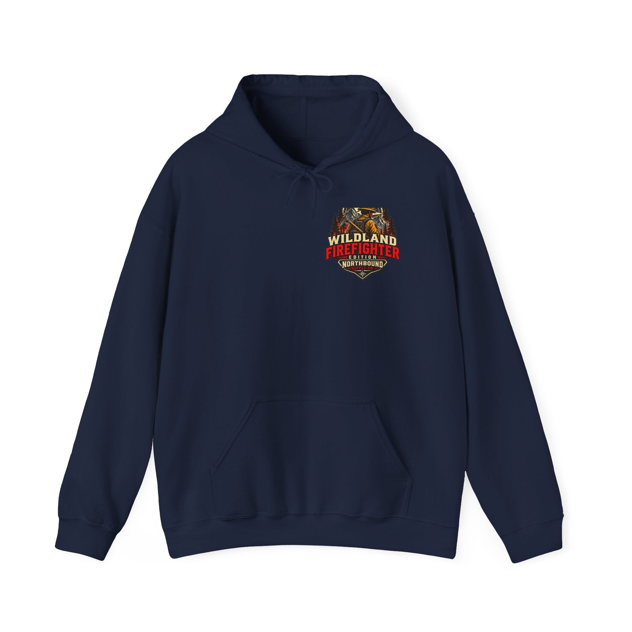 Hoodie - Wildland Firefighter Emblem Pullover