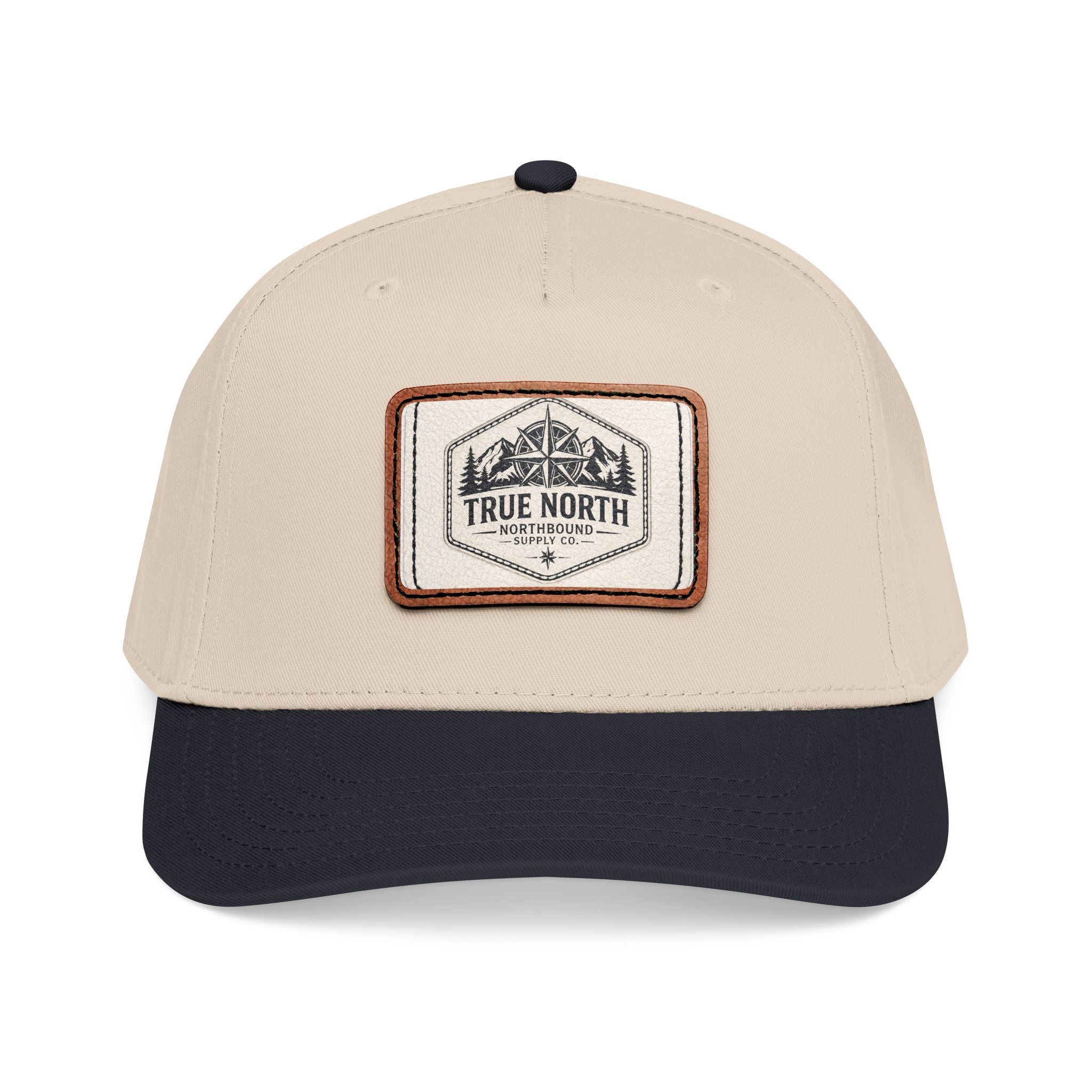 HP-001.5 True North Leather Patch Baseball Cap