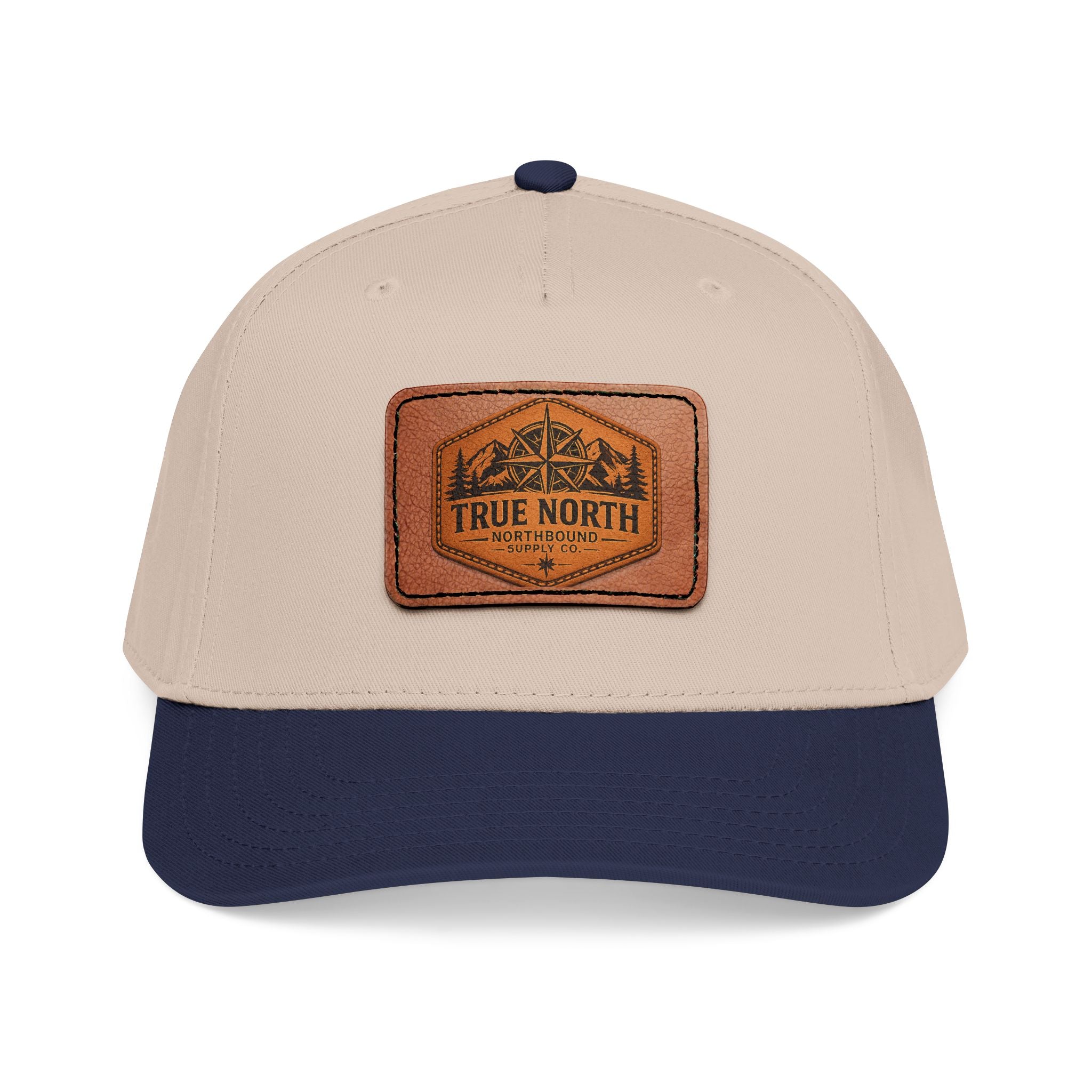 HP-001 Signature True North Leather Patch Baseball Cap