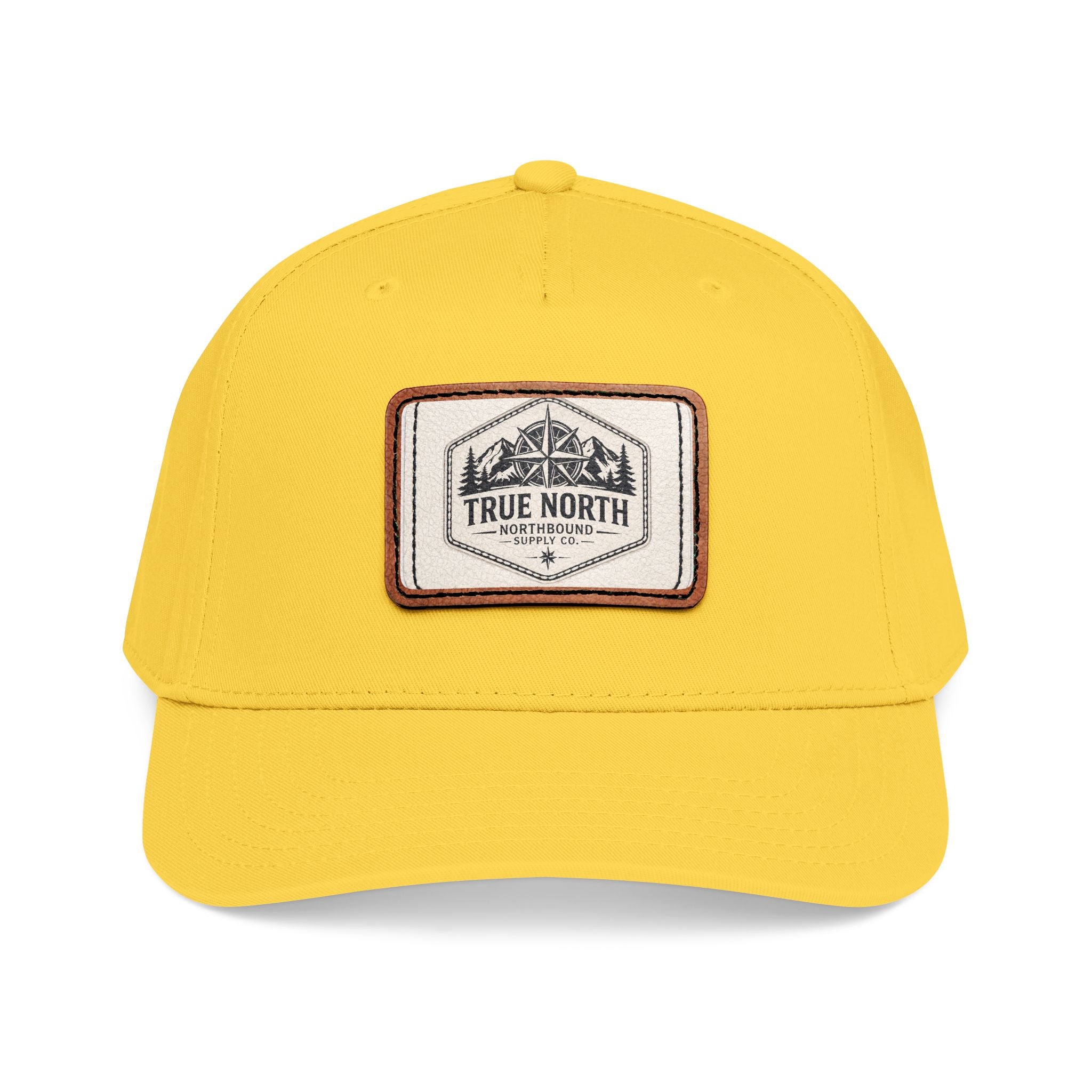 HP-001.5 True North Leather Patch Baseball Cap