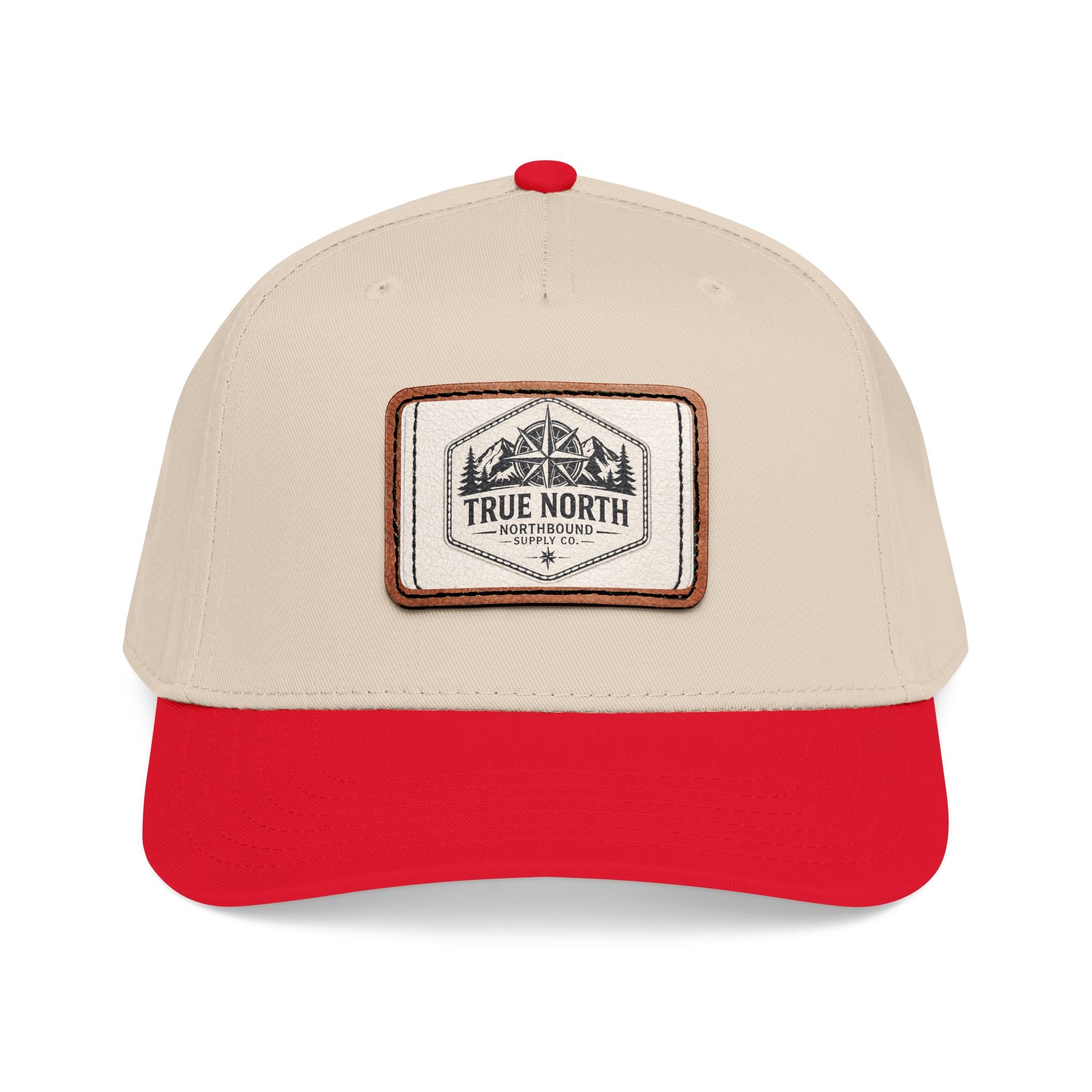 HP-001.5 True North Leather Patch Baseball Cap