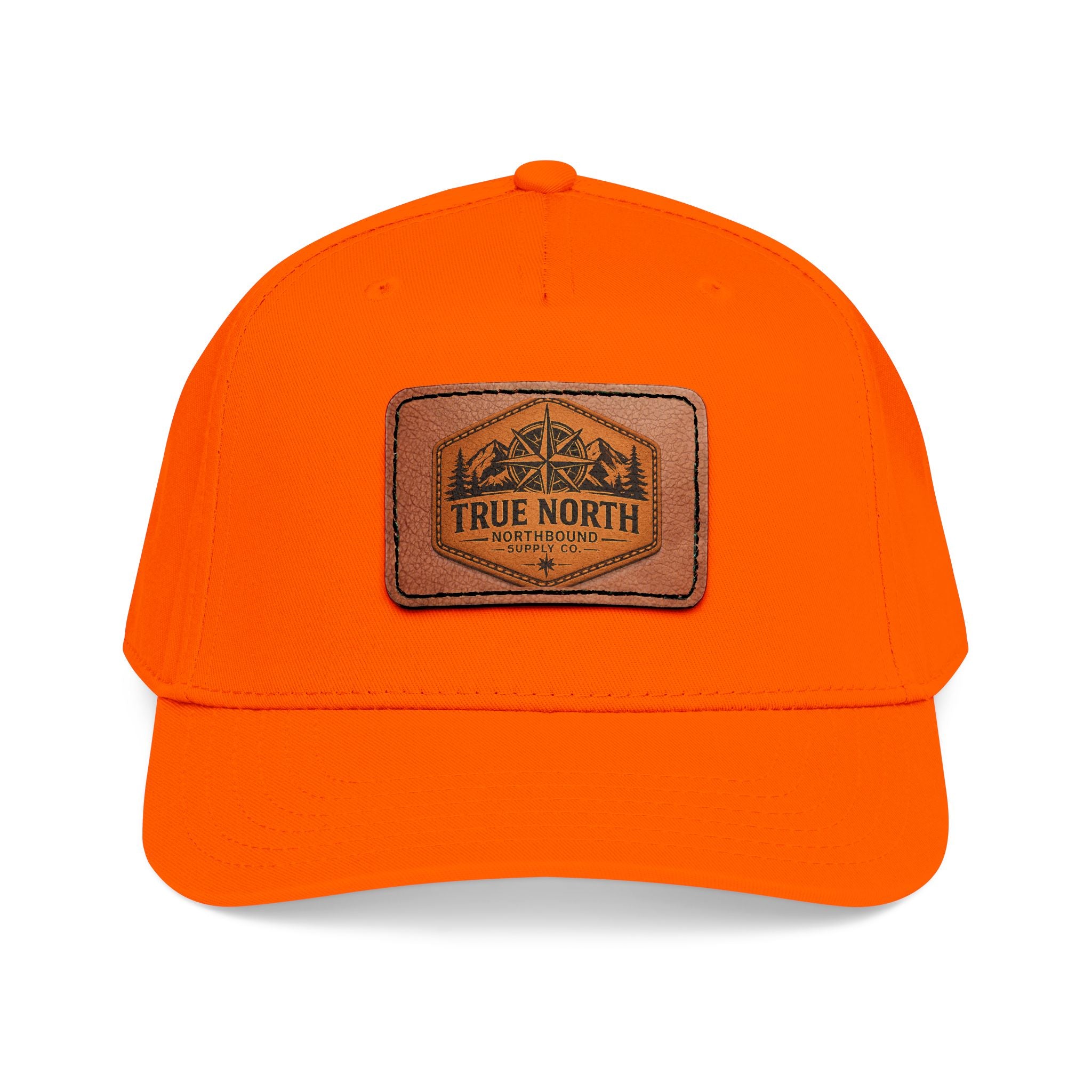 HP-001 Signature True North Leather Patch Baseball Cap