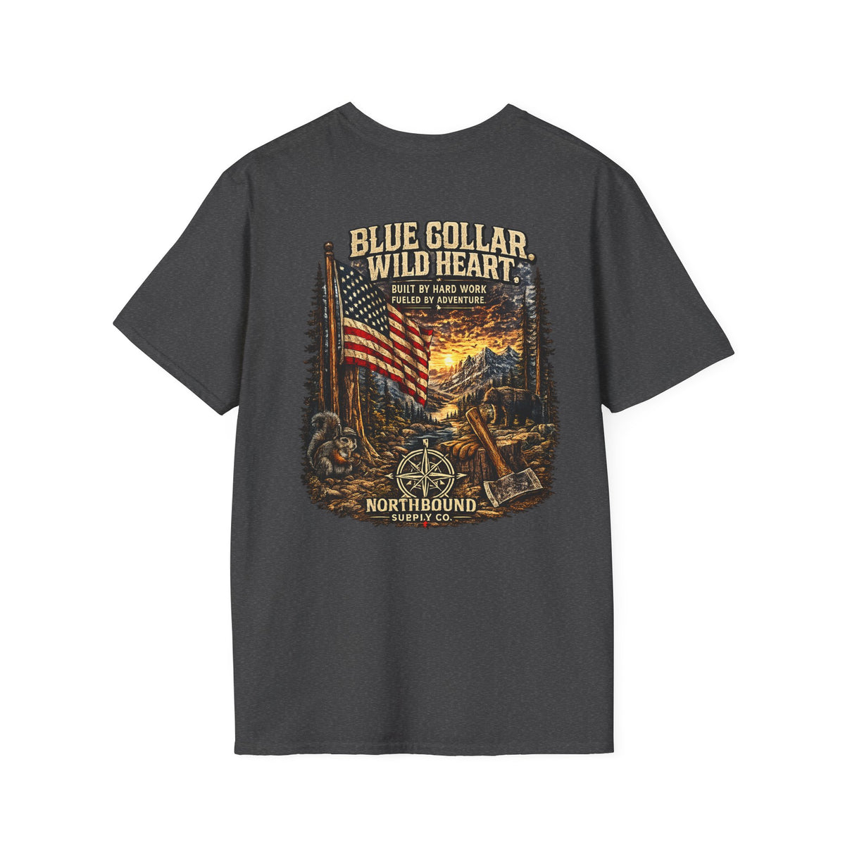 Blue Collar Wild Heart T-Shirt