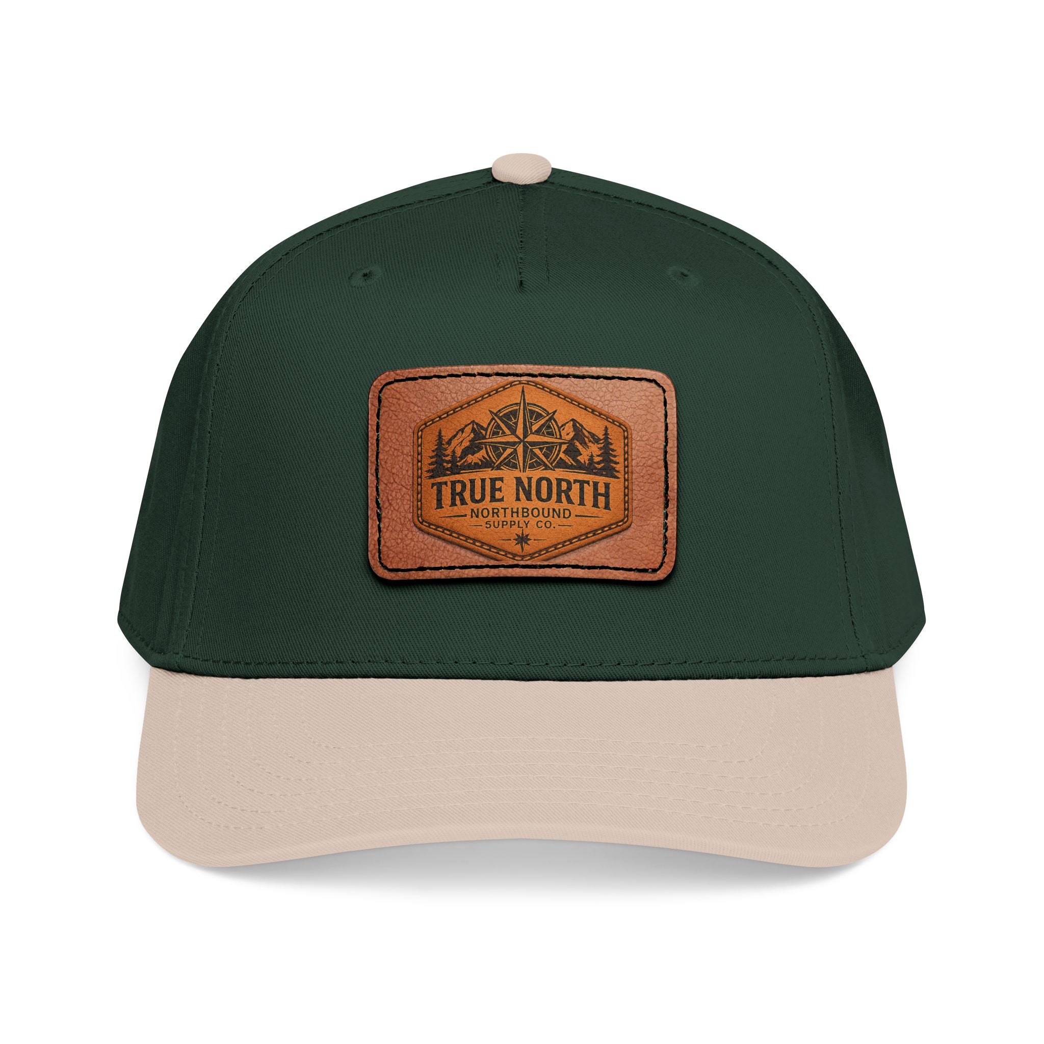 HP-001 Signature True North Leather Patch Baseball Cap