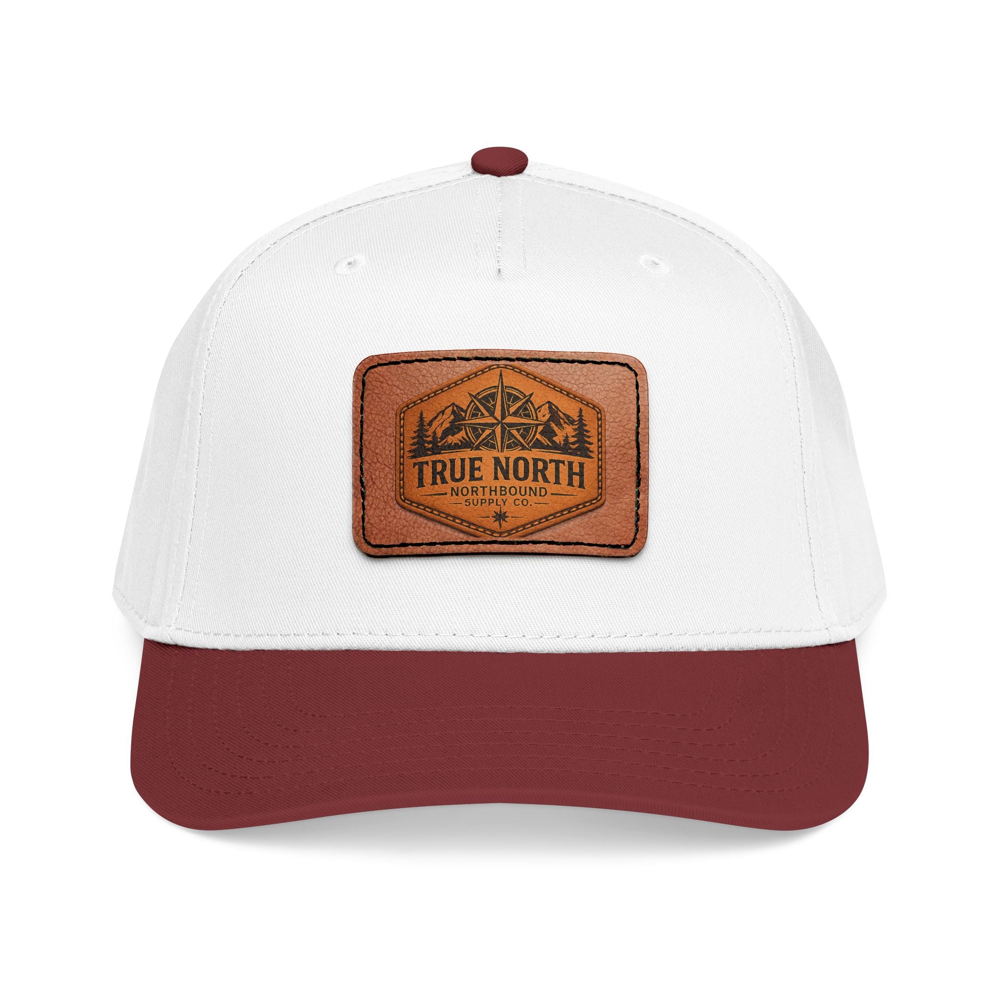 HP-001 Signature True North Leather Patch Baseball Cap