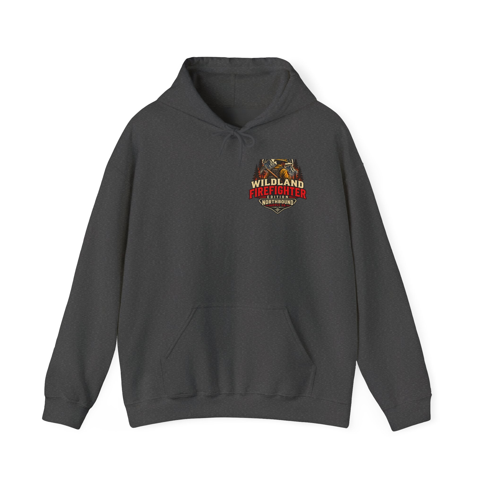 Hoodie - Wildland Firefighter Emblem Pullover
