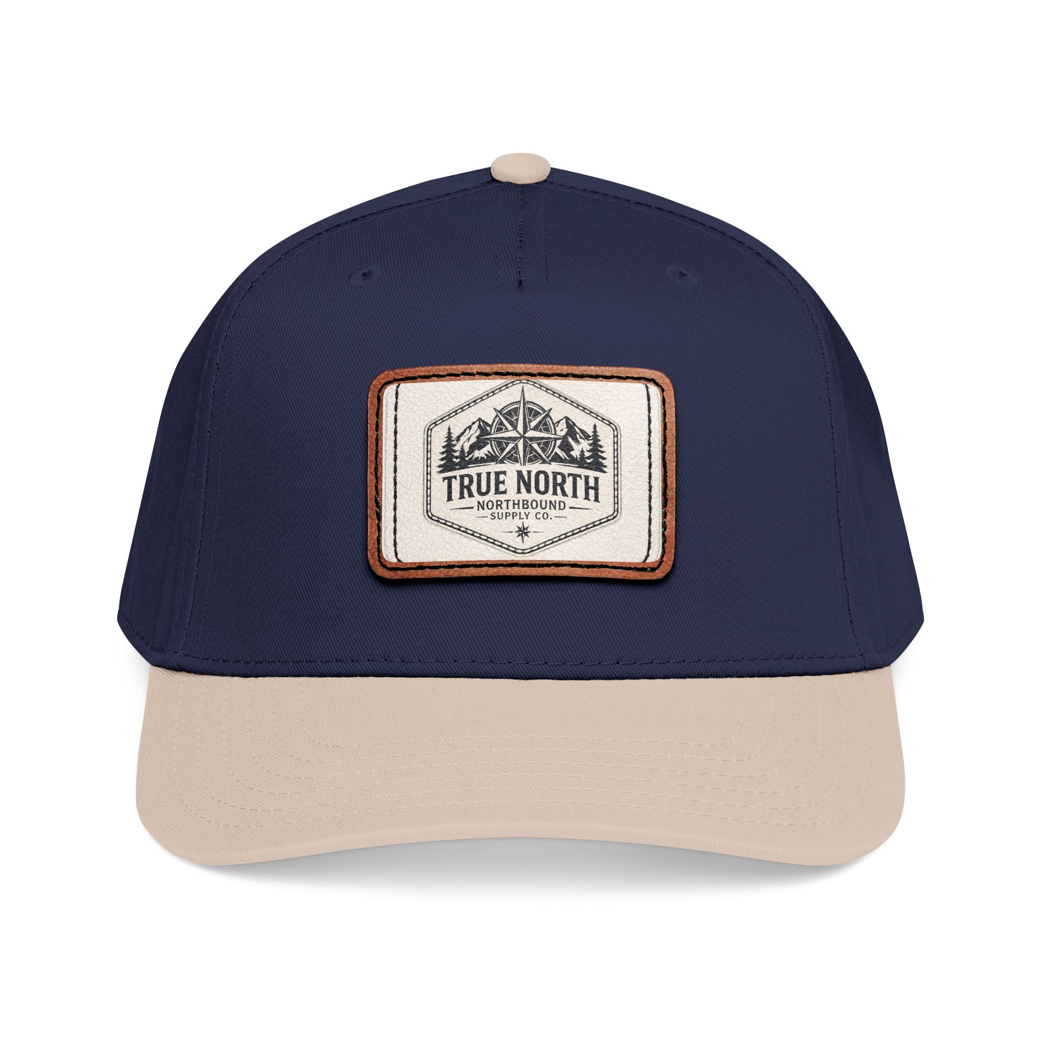 HP-001.5 True North Leather Patch Baseball Cap