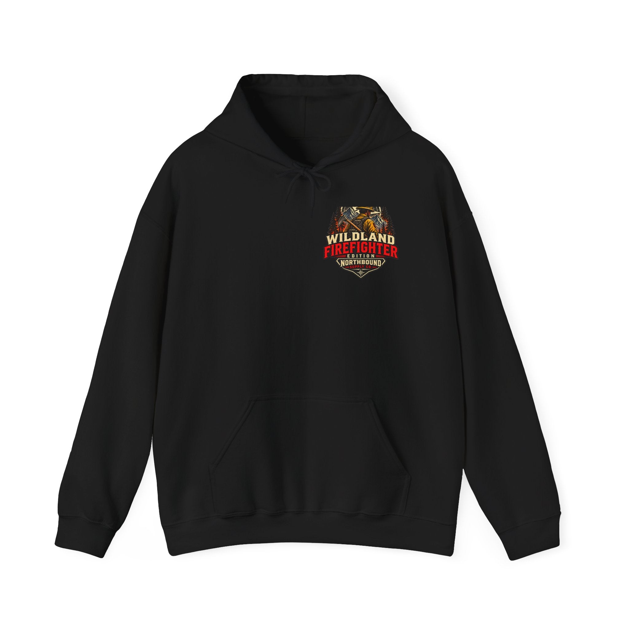 Hoodie - Wildland Firefighter Emblem Pullover