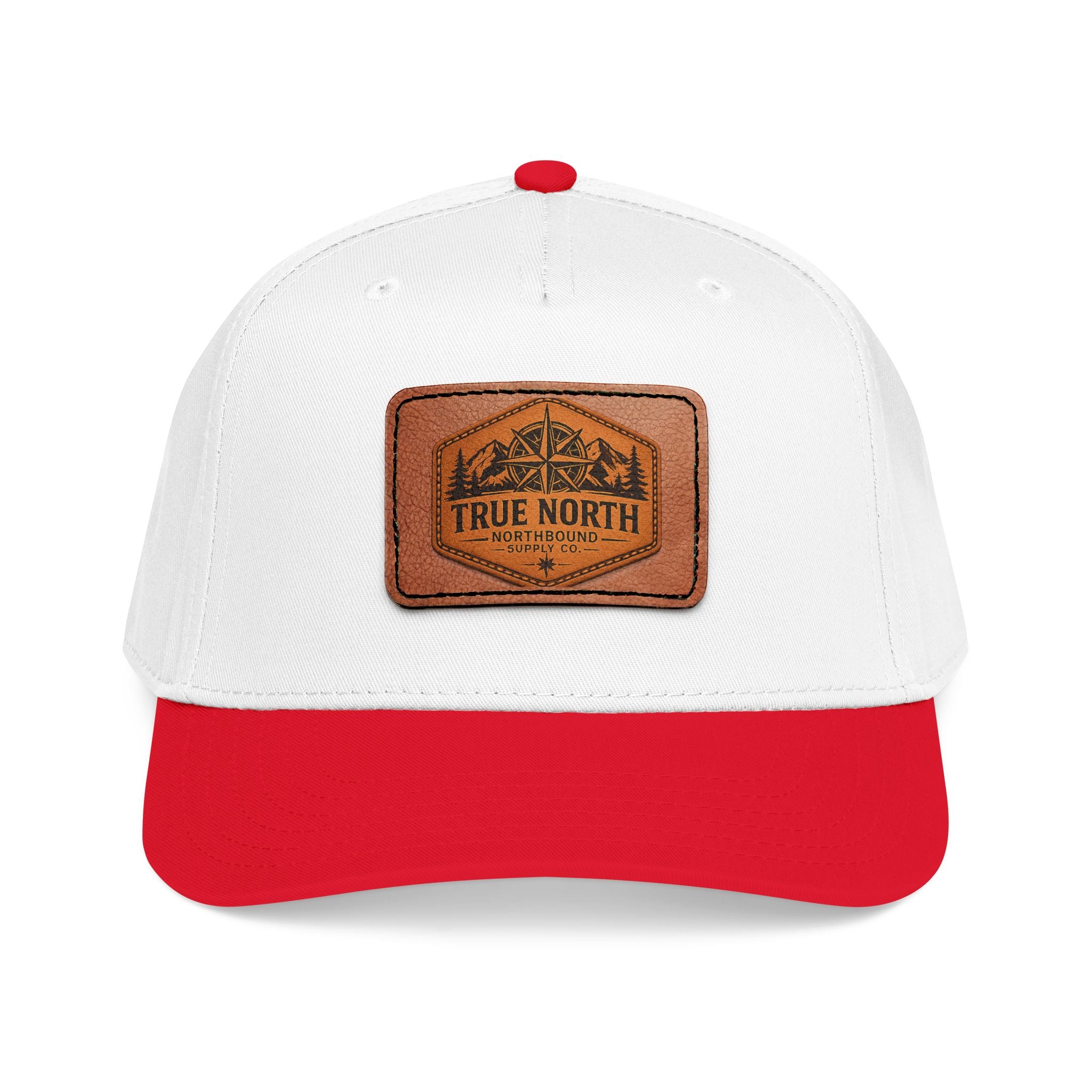 HP-001 Signature True North Leather Patch Baseball Cap