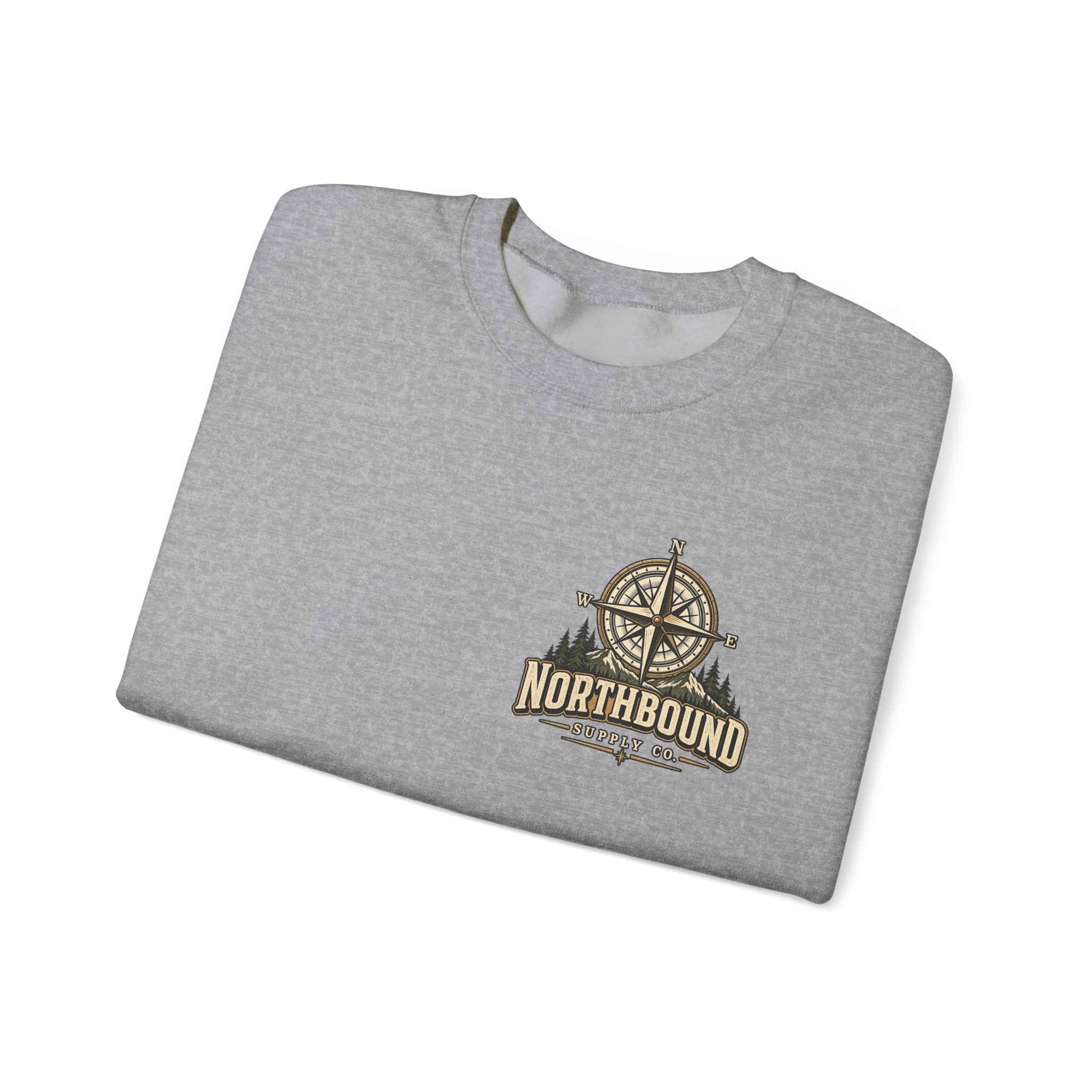 NS-002 Freedom Trail Crewneck Sweatshirt. Northbound Supply Co.