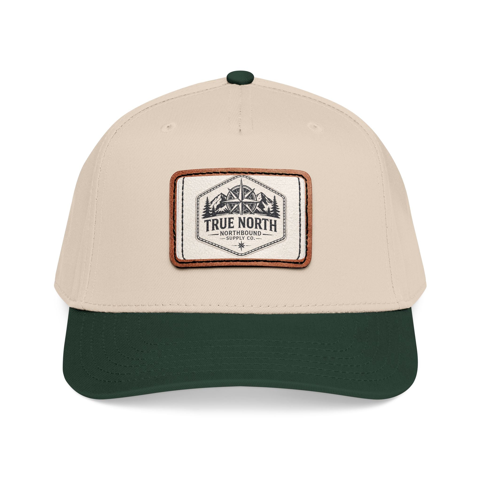 HP-001.5 True North Leather Patch Baseball Cap