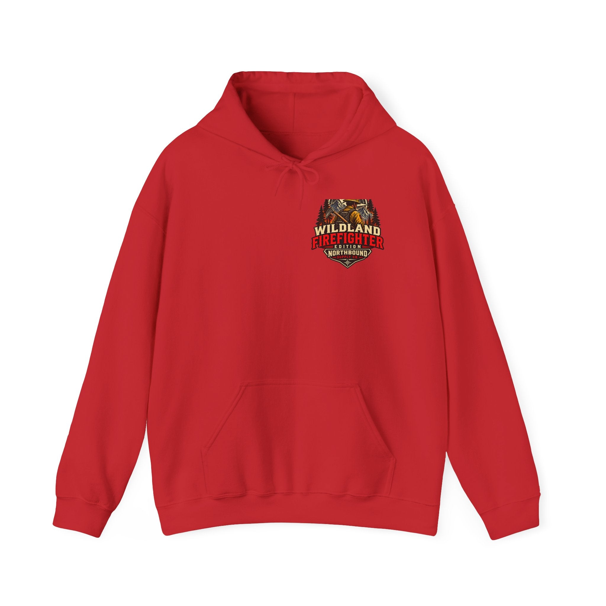 Hoodie - Wildland Firefighter Emblem Pullover