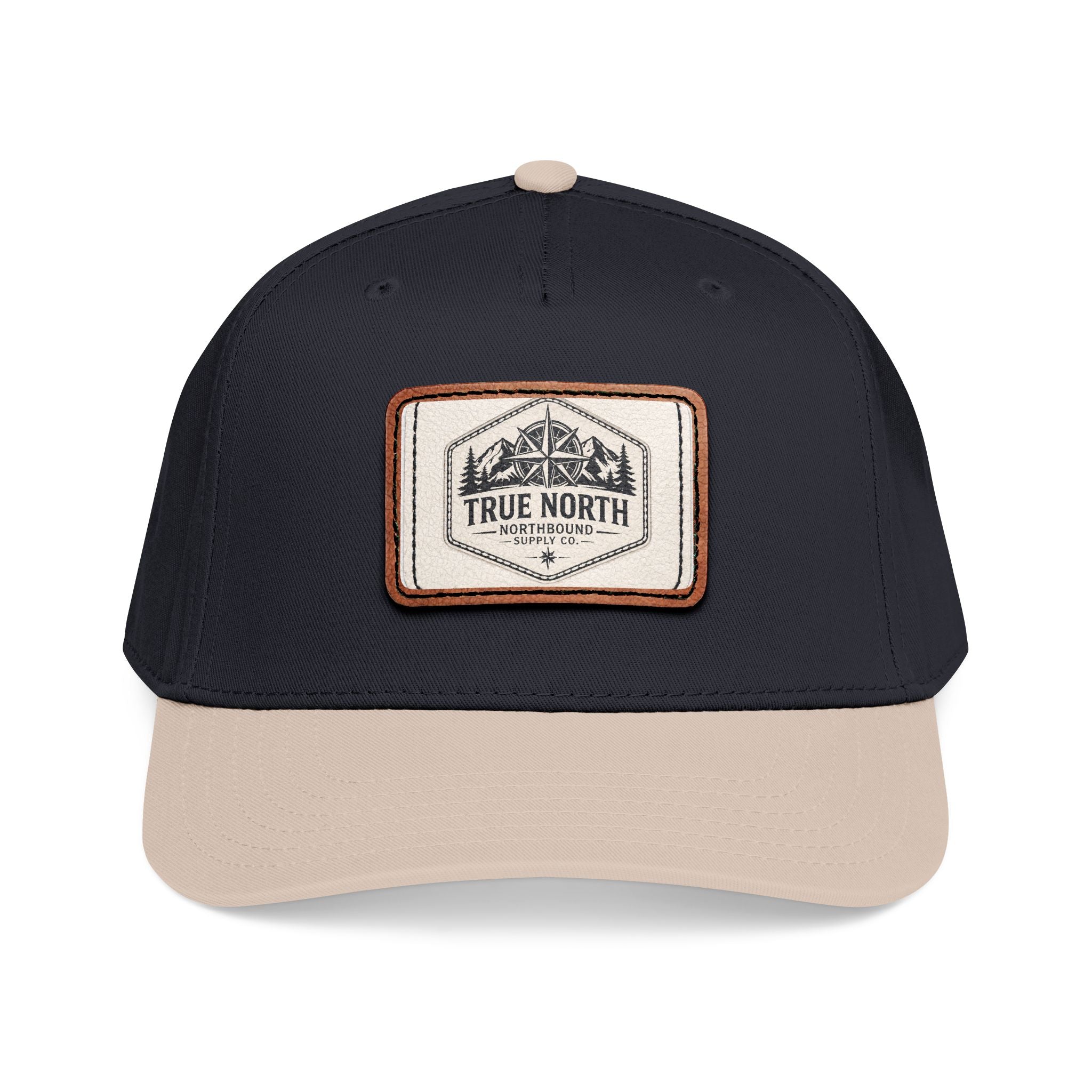 HP-001.5 True North Leather Patch Baseball Cap