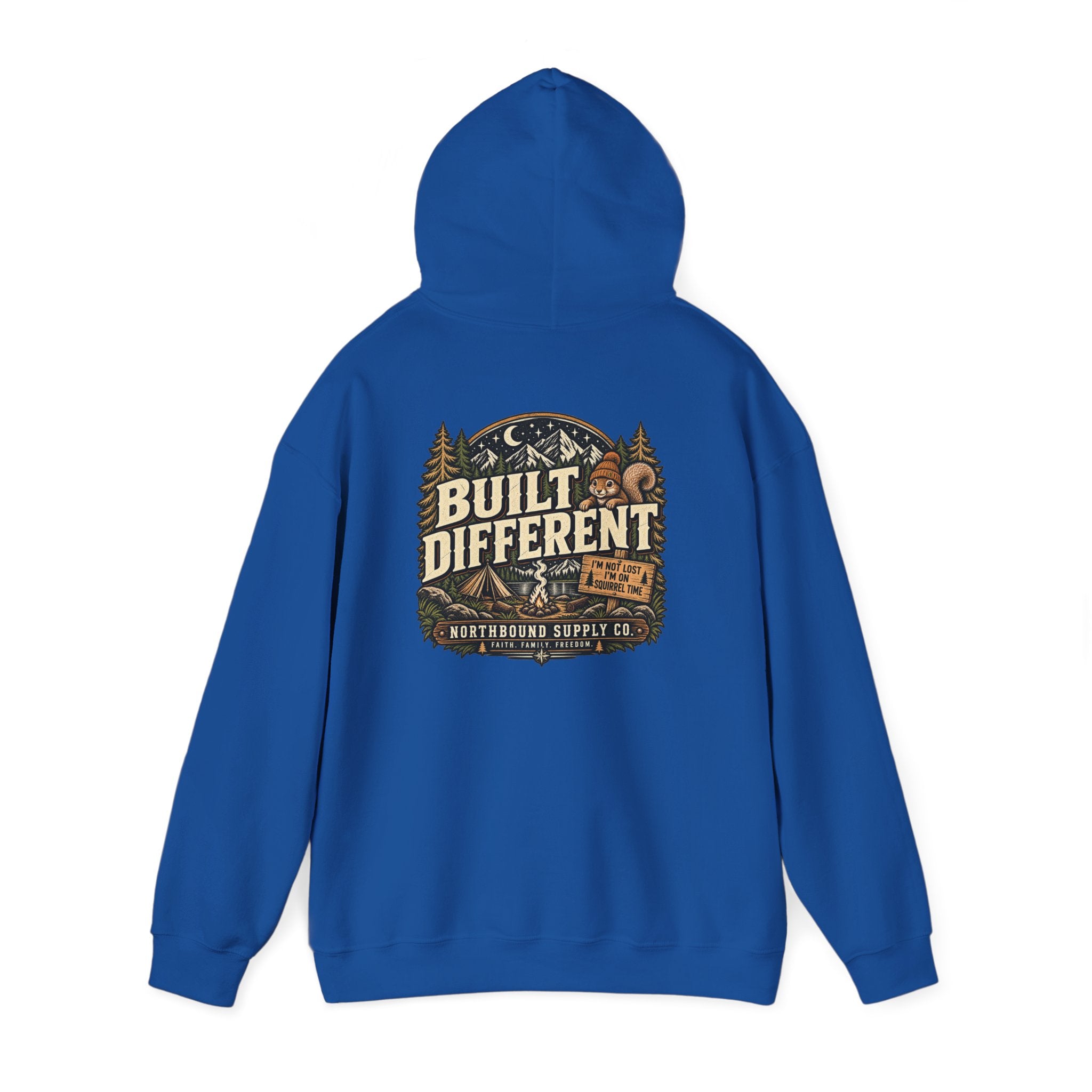 NH-002 Built Different Hoodie — Northbound Supply Co.