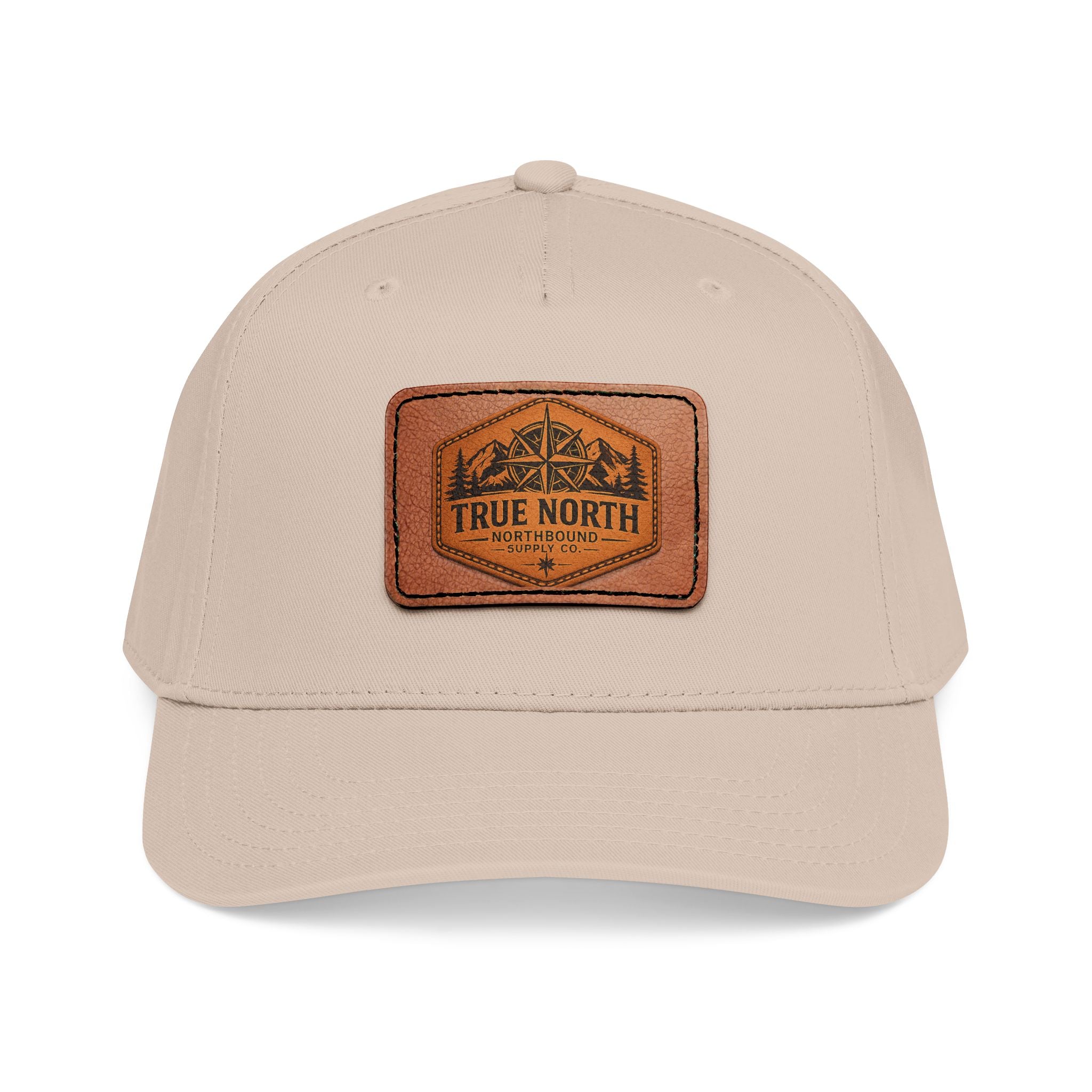 HP-001 Signature True North Leather Patch Baseball Cap