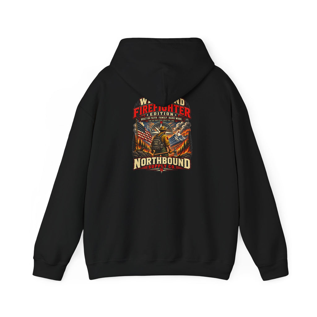 Hoodie - Wildland Firefighter Emblem Pullover