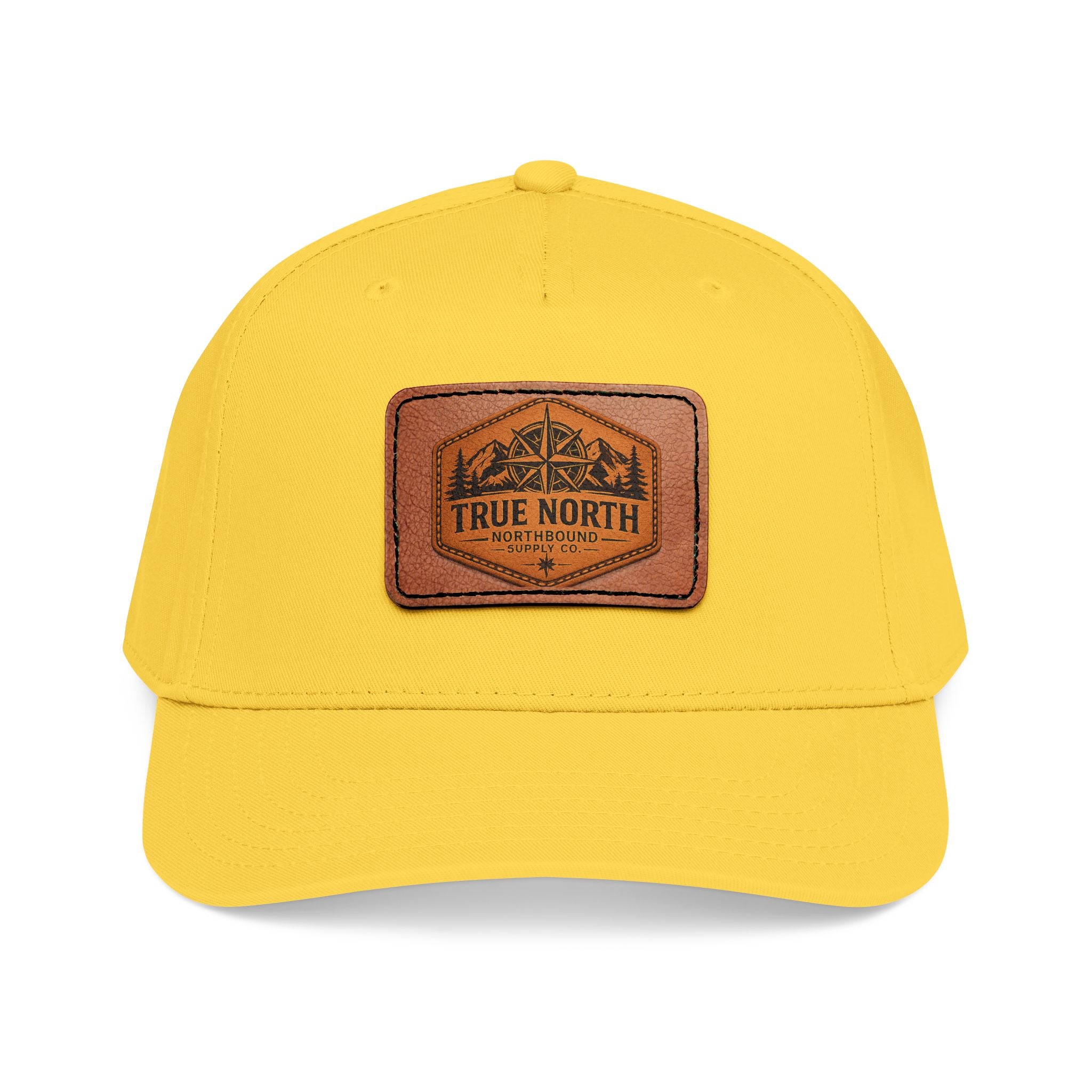 HP-001 Signature True North Leather Patch Baseball Cap