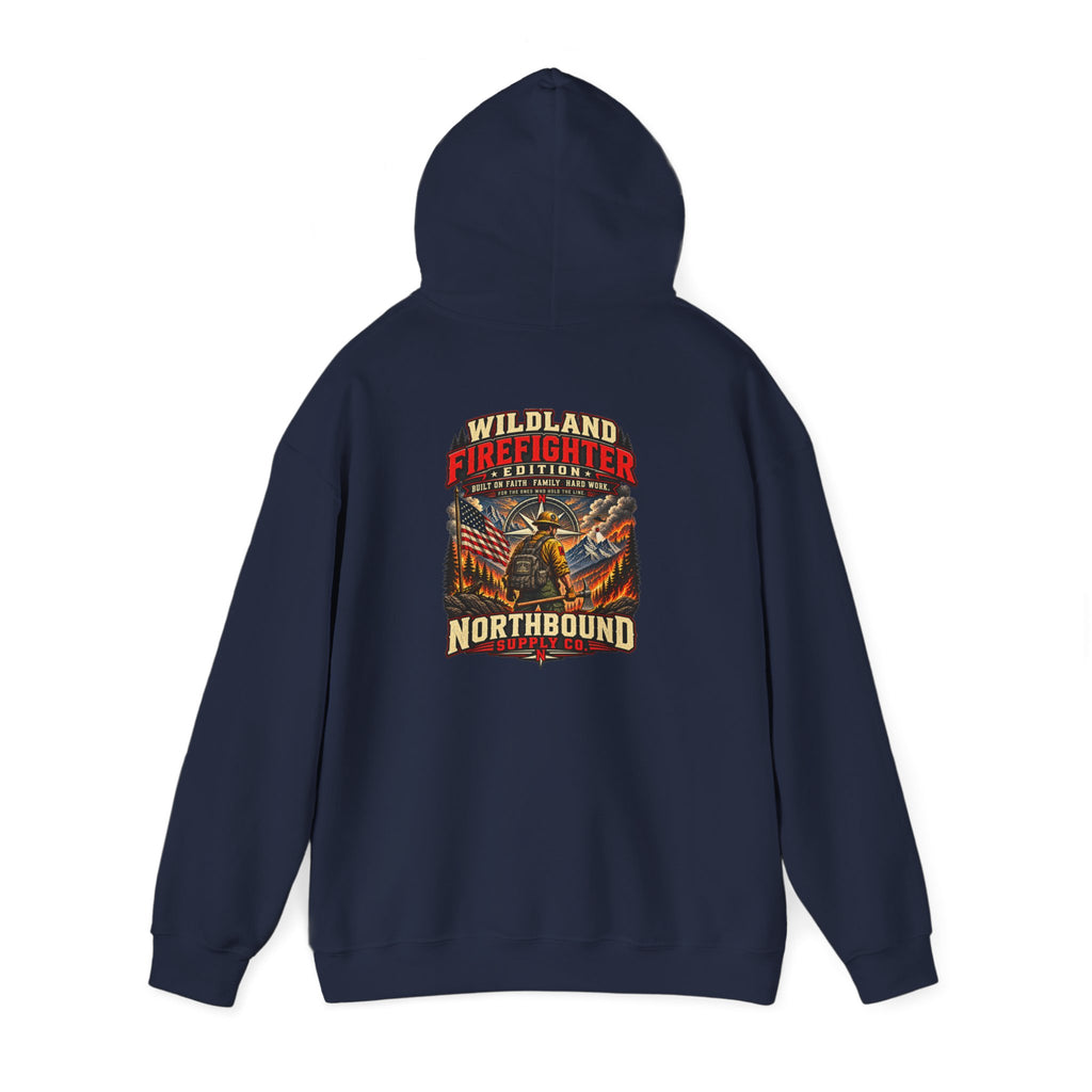 Hoodie - Wildland Firefighter Emblem Pullover