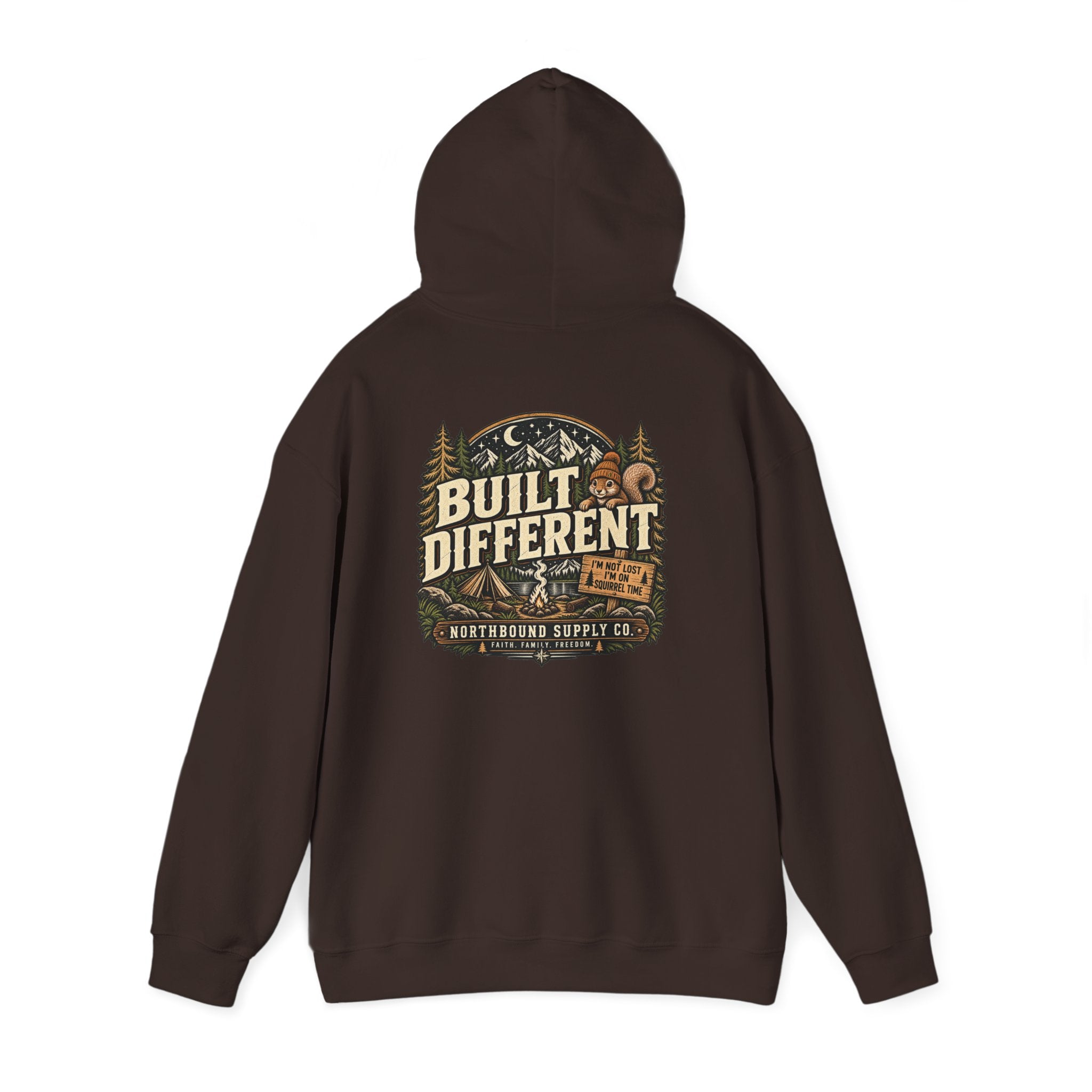 NH-002 Built Different Hoodie — Northbound Supply Co.