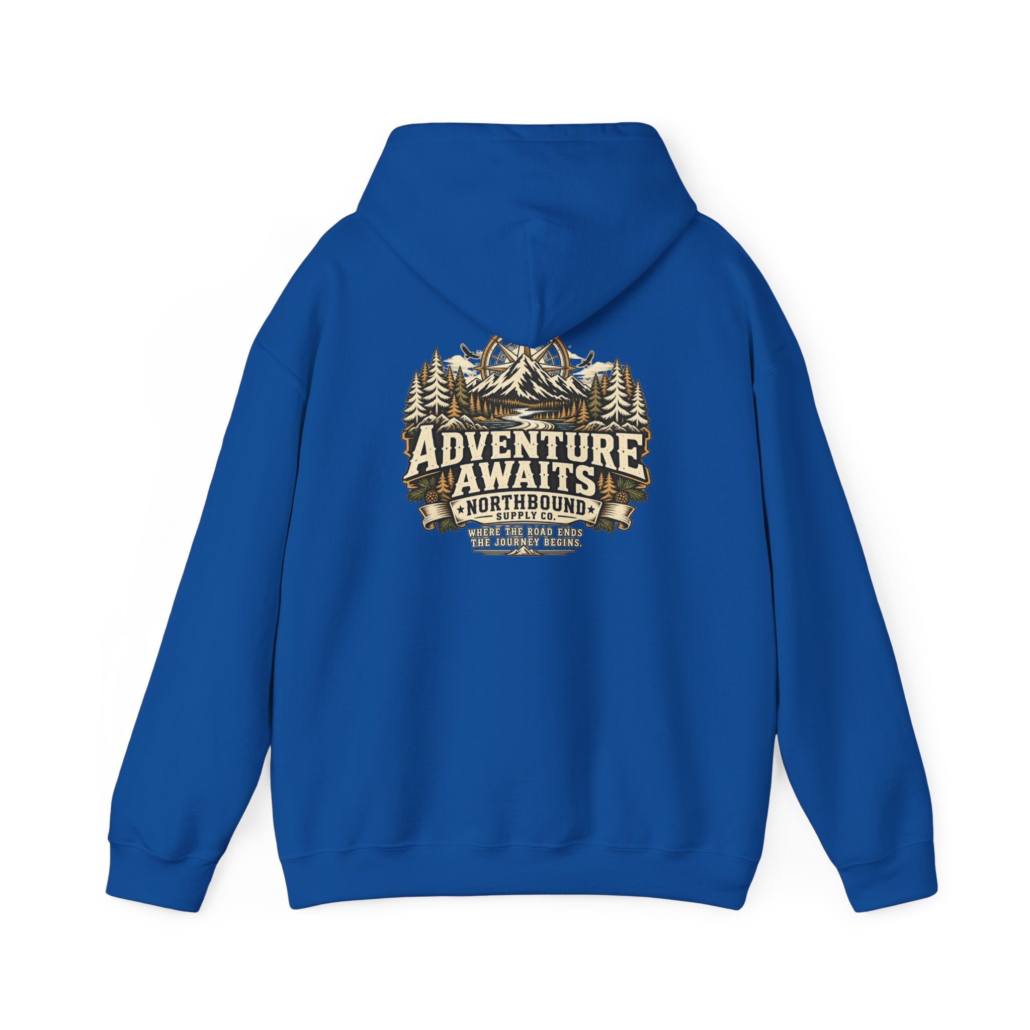 NH-005 Adventure Awaits Hoodie – Northbound Supply Co.