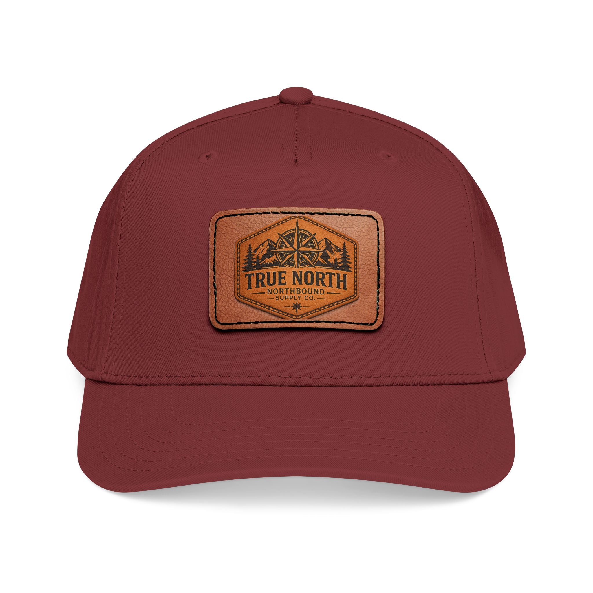 HP-001 Signature True North Leather Patch Baseball Cap