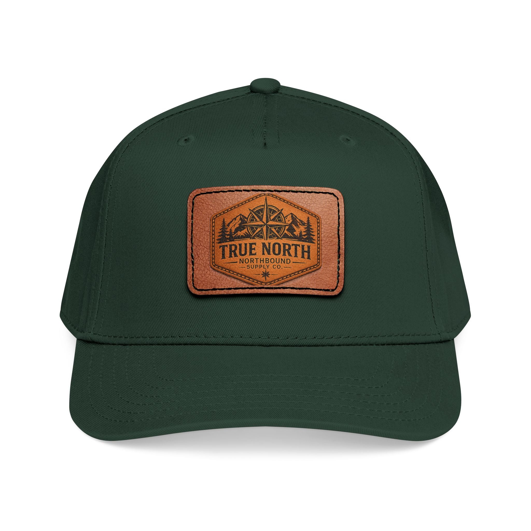 HP-001 Signature True North Leather Patch Baseball Cap