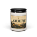 C-002 Light The Way Scented Soy Candle — 9oz Rustic Lantern Cabin Fragrance
