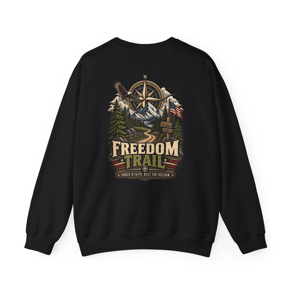 NS-002 Freedom Trail Crewneck Sweatshirt. Northbound Supply Co.