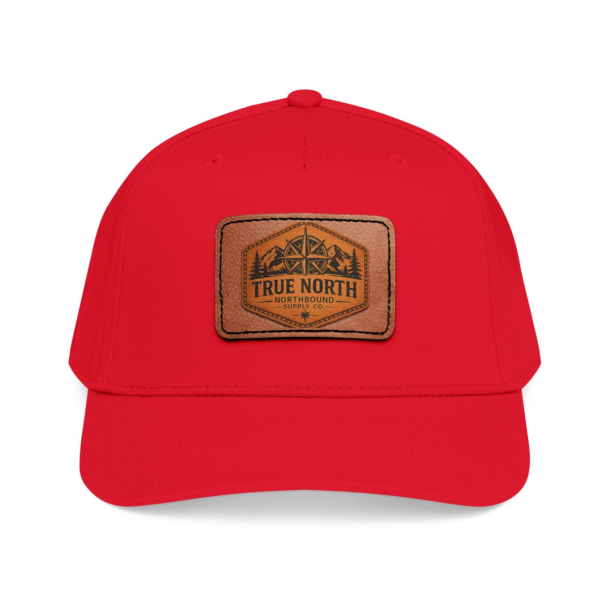 HP-001 Signature True North Leather Patch Baseball Cap