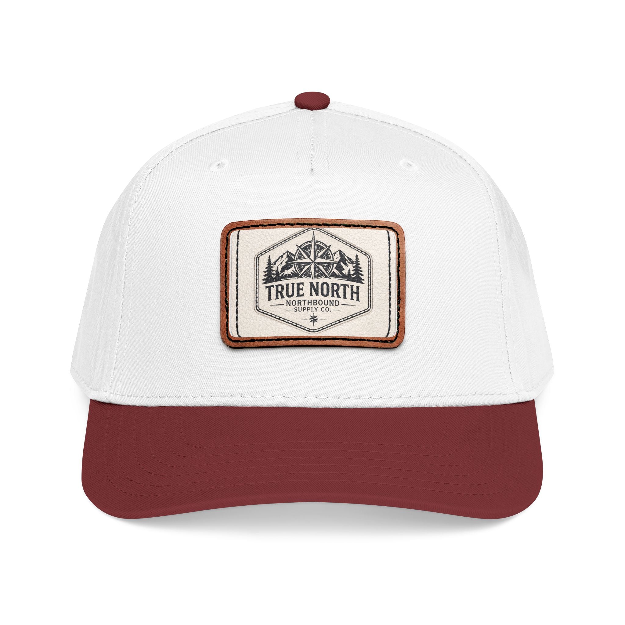 HP-001.5 True North Leather Patch Baseball Cap