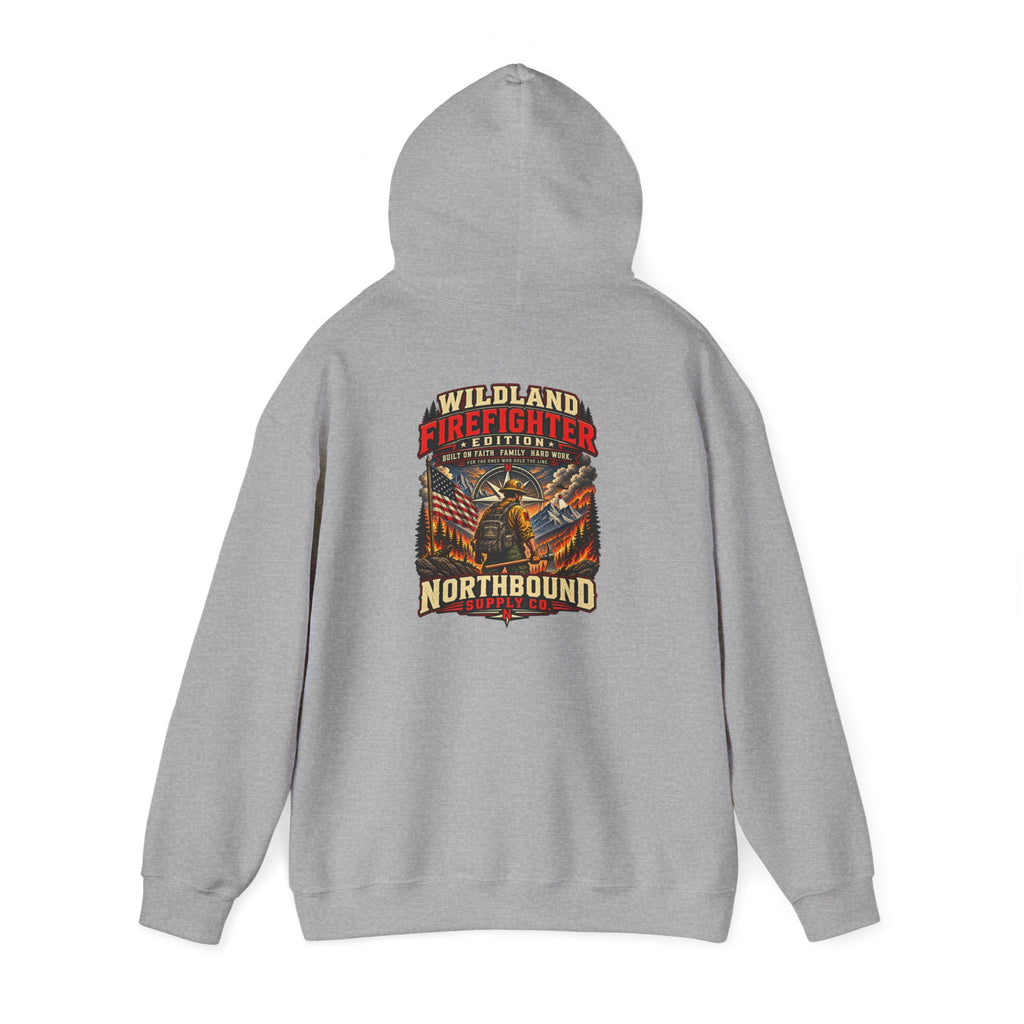 Hoodie - Wildland Firefighter Emblem Pullover
