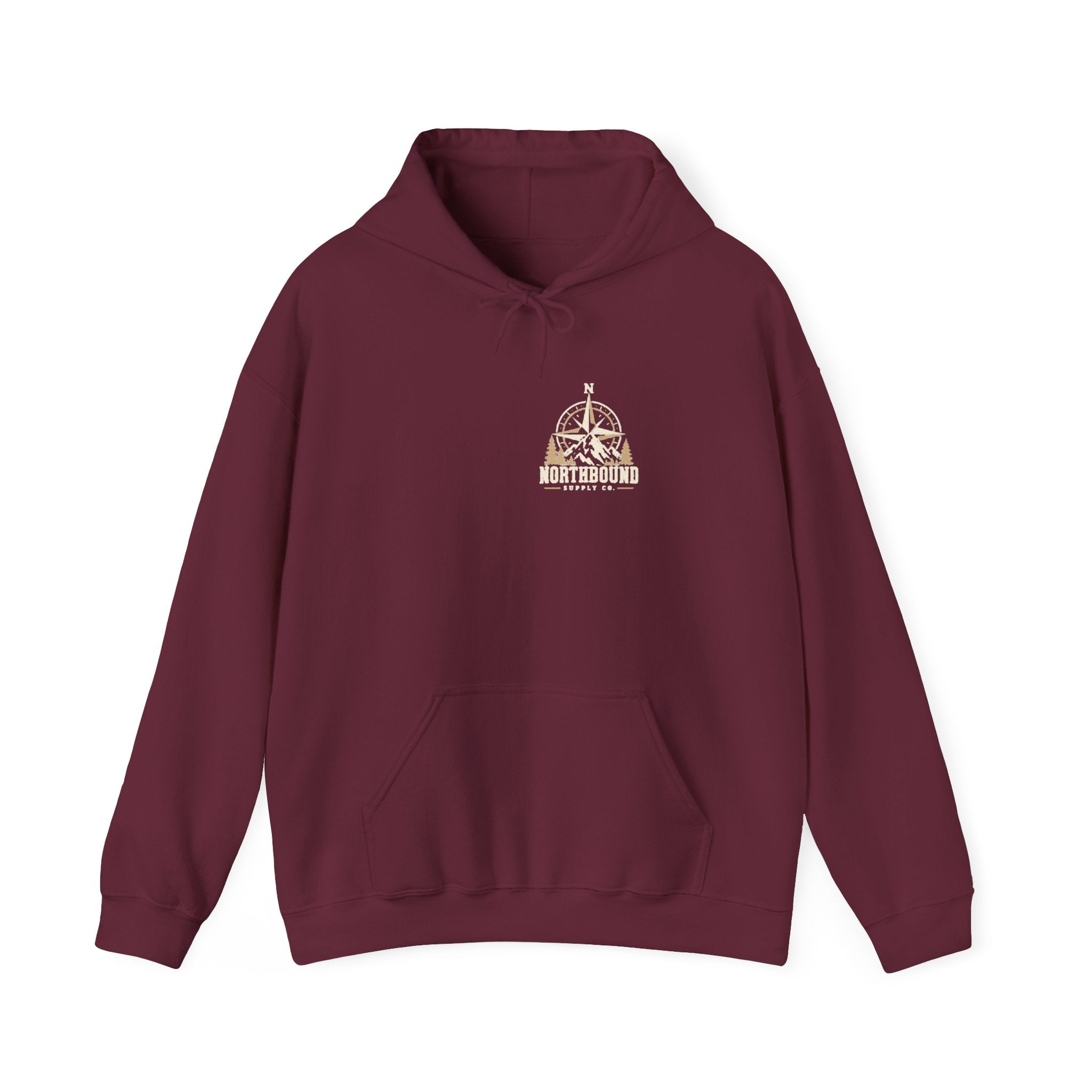NH-005 Adventure Awaits Hoodie – Northbound Supply Co.