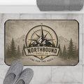 BM-001 Northbound Compass Bath Mat