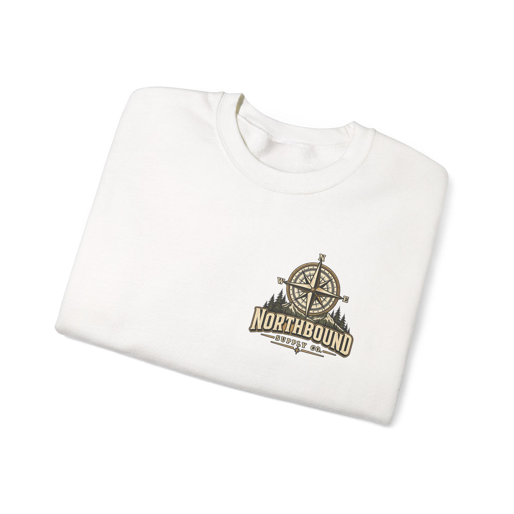 NS-006 American Grit Sweatshirt — Northbound Supply Co.Patriotic Eagle Compass Crewneck
