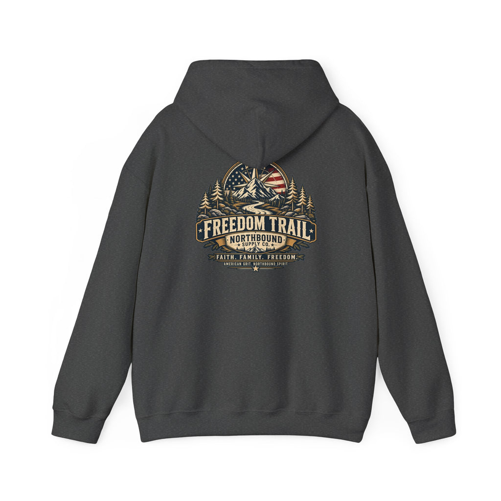 NH-004 Freedom Trail Hoodie — Northbound Supply Co. Patriotic