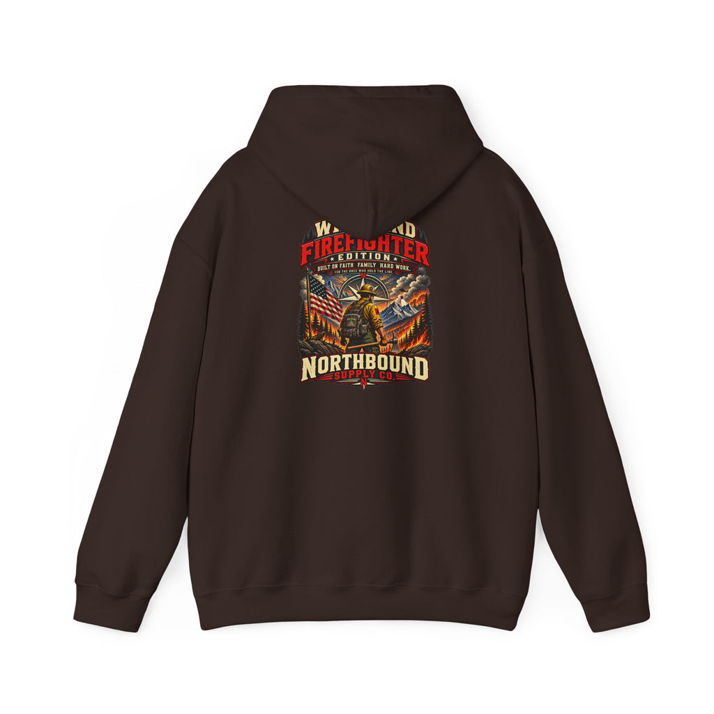 Hoodie - Wildland Firefighter Emblem Pullover