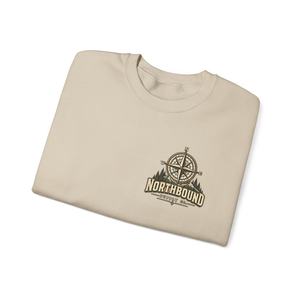 NS-006 American Grit Sweatshirt — Northbound Supply Co.Patriotic Eagle Compass Crewneck