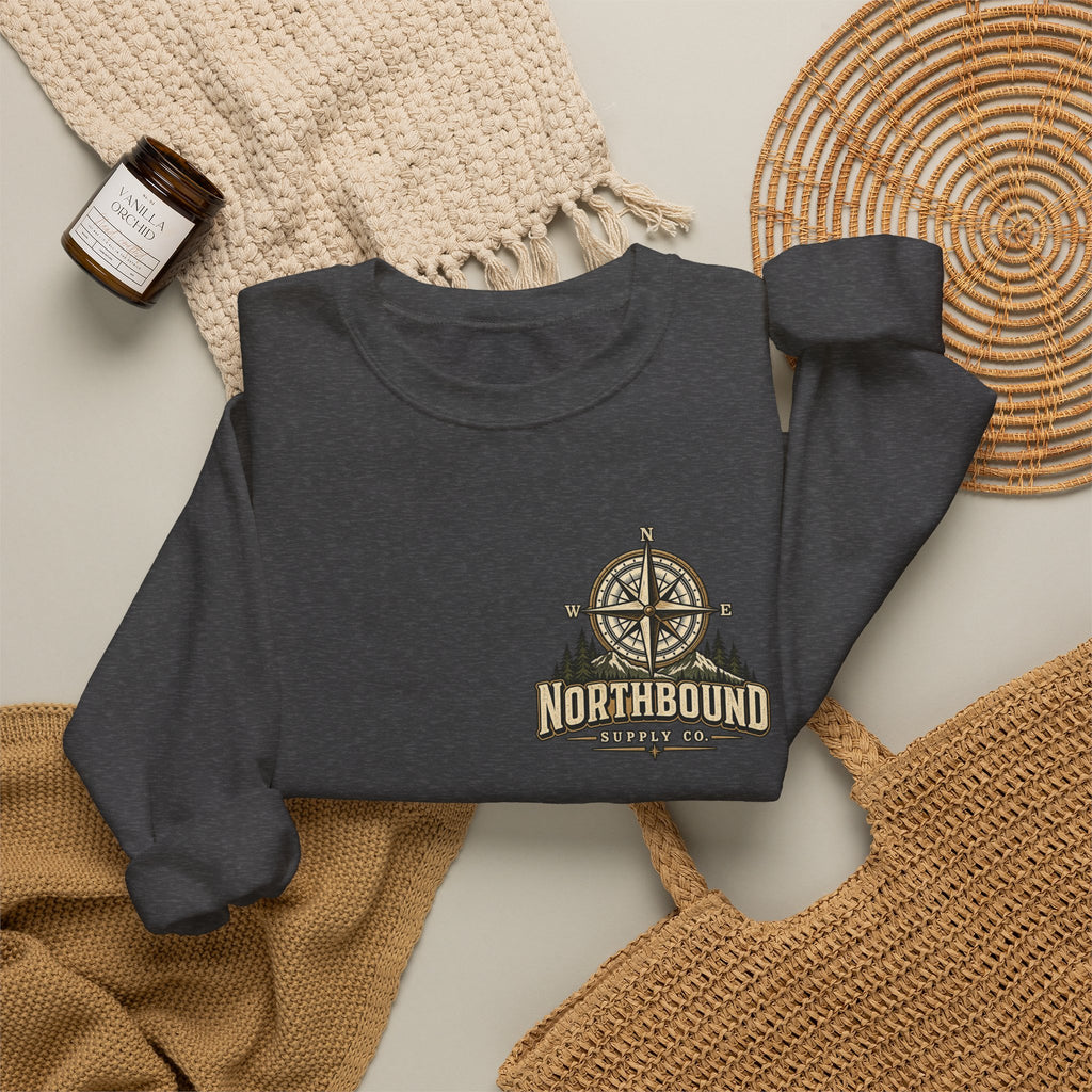 NS-002 Freedom Trail Crewneck Sweatshirt. Northbound Supply Co.