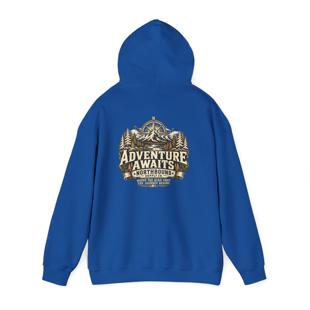 NH-005 Adventure Awaits Hoodie – Northbound Supply Co.
