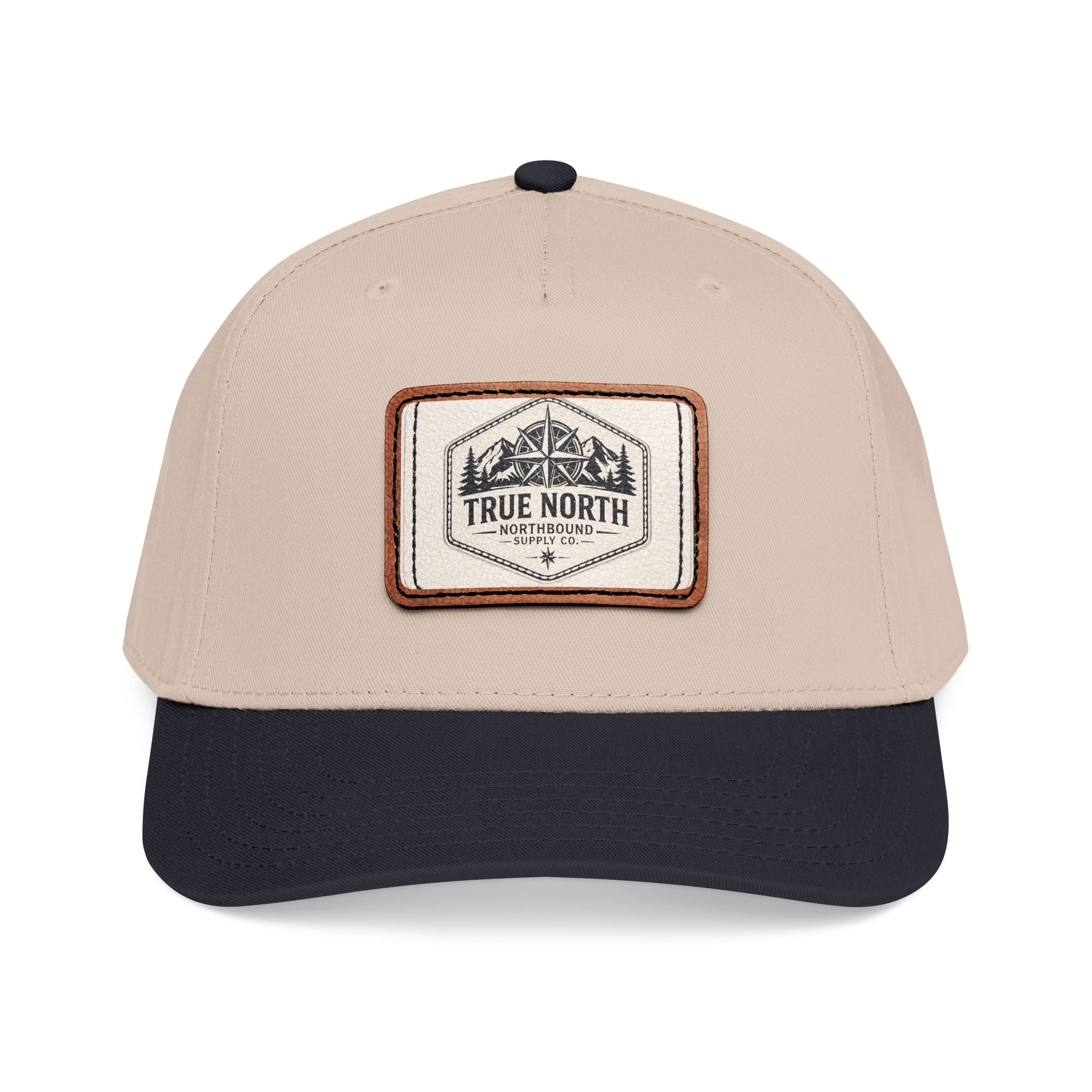 HP-001.5 True North Leather Patch Baseball Cap