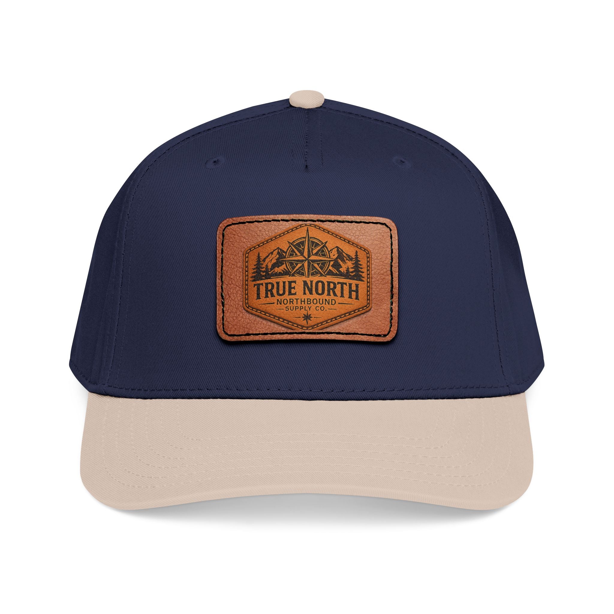 HP-001 Signature True North Leather Patch Baseball Cap