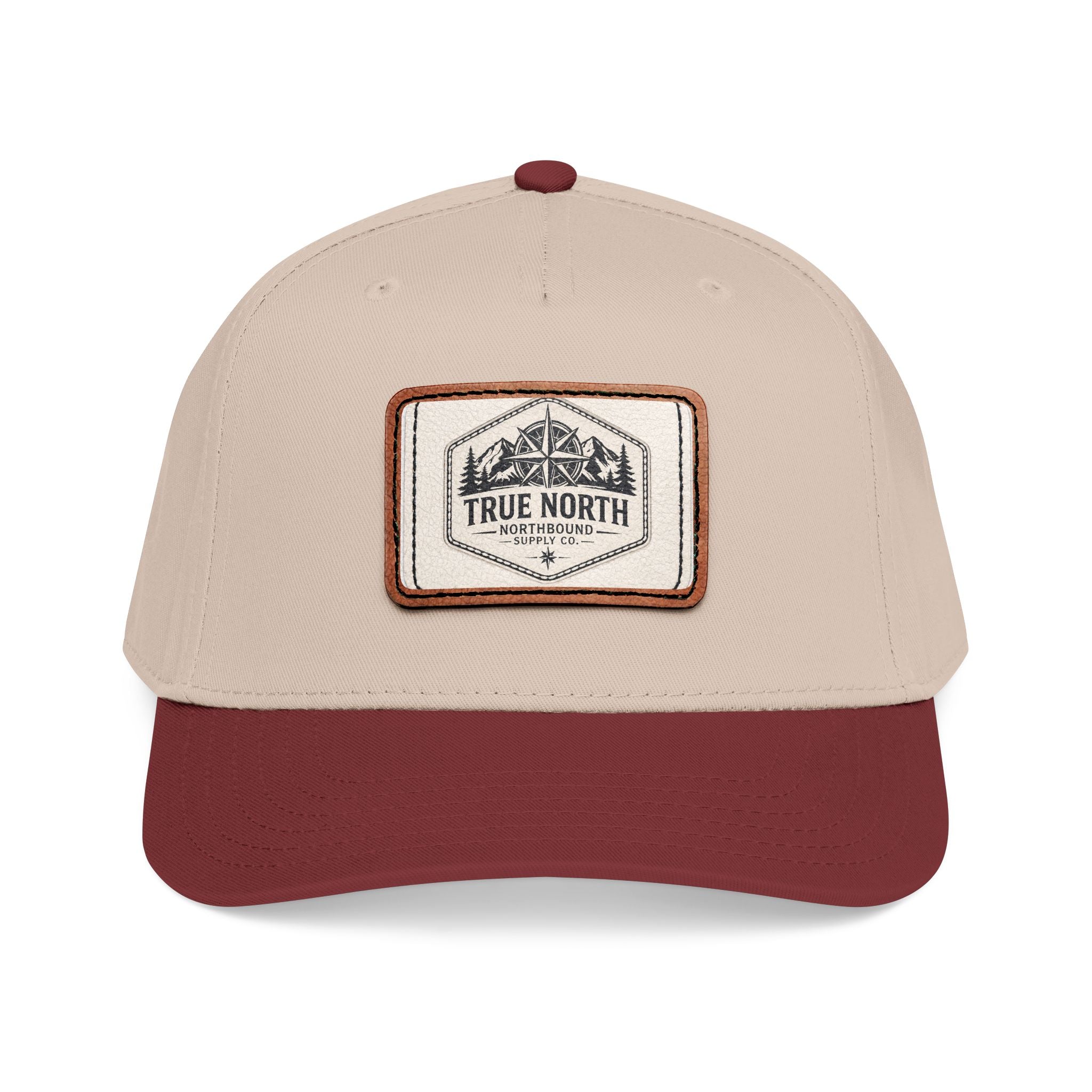 HP-001.5 True North Leather Patch Baseball Cap