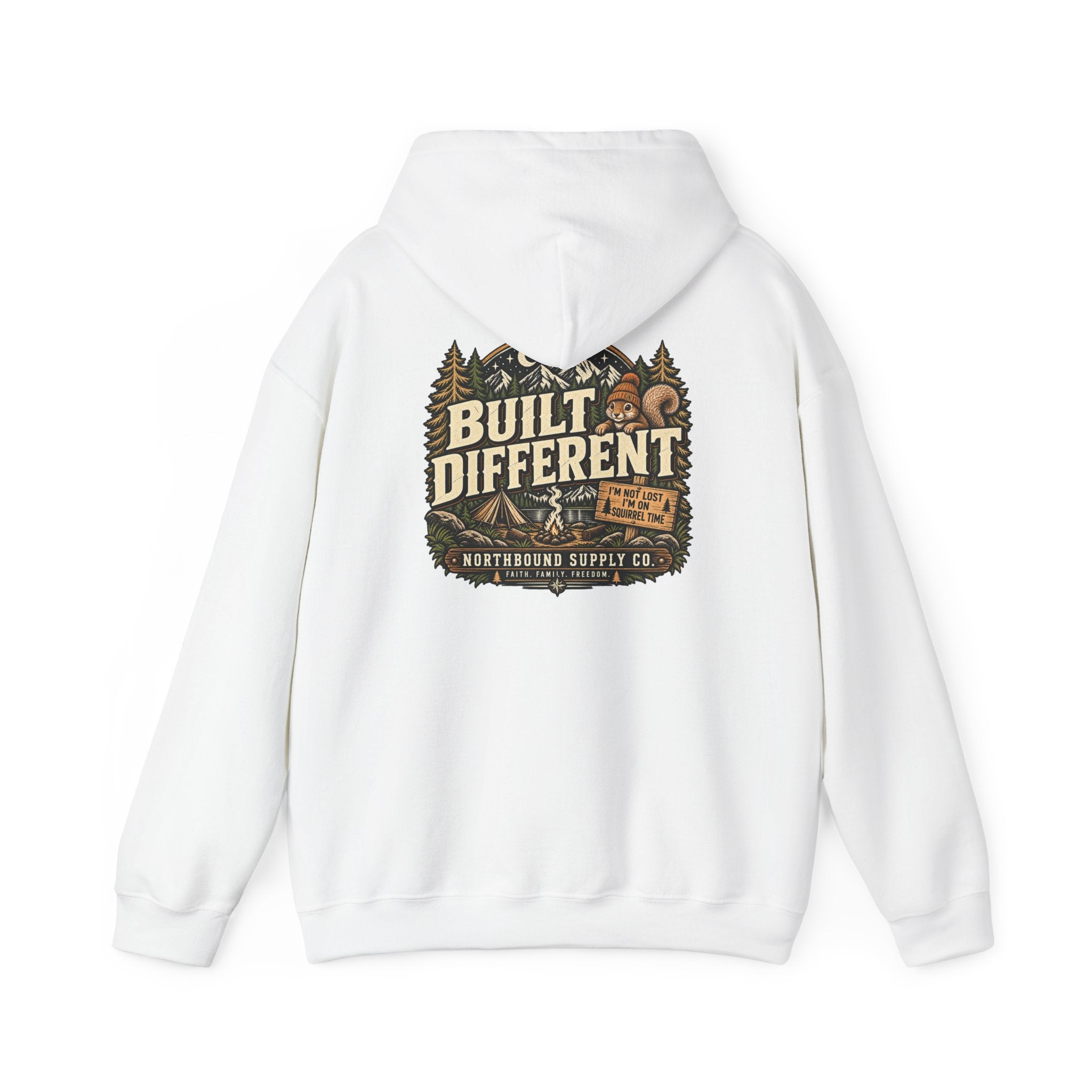 NH-002 Built Different Hoodie — Northbound Supply Co.
